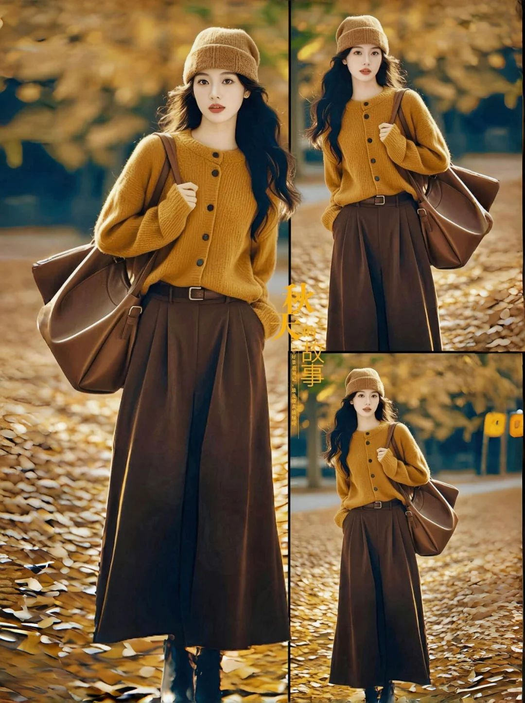 被路上问🔥了！！！超耐看的美拉德穿搭～