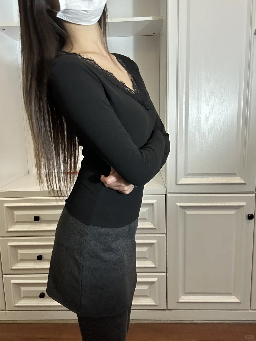 啊啊啊！这件蕾丝内搭真的好绝啊！！