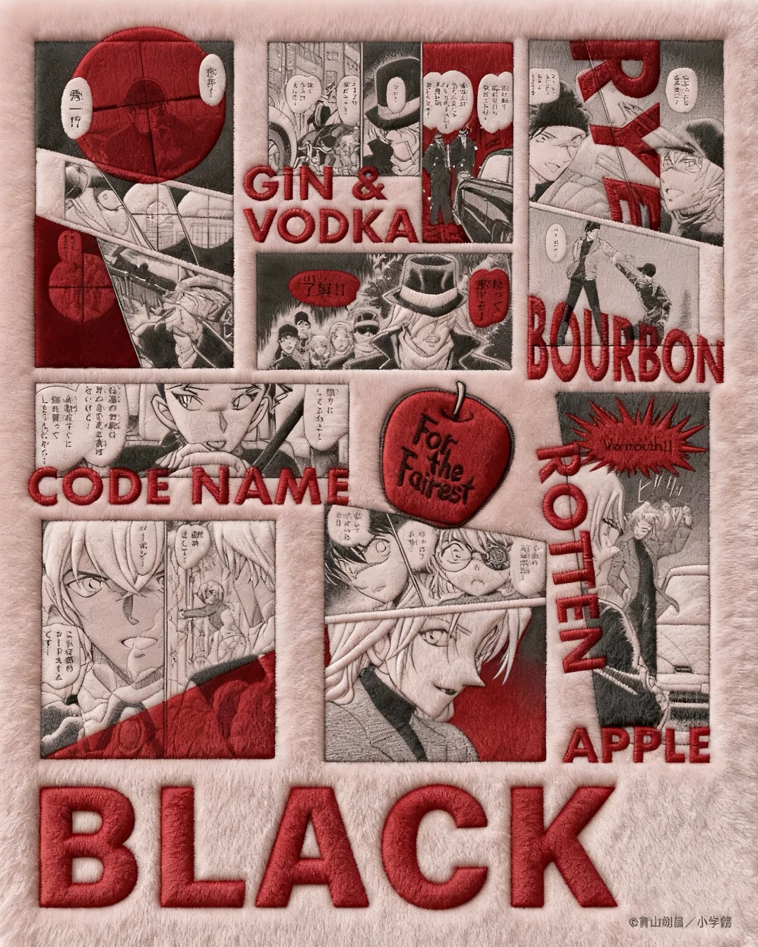 柯南 立体毛绒 平板壁纸分享