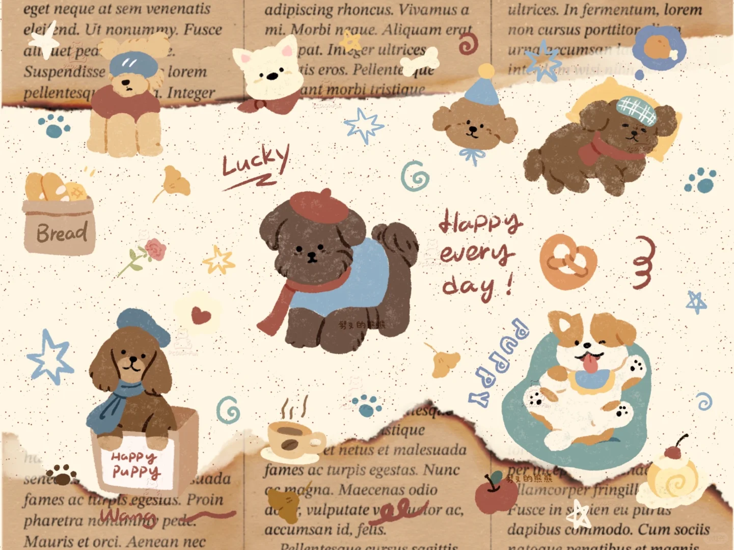 复古ipad屏保系列～🍁