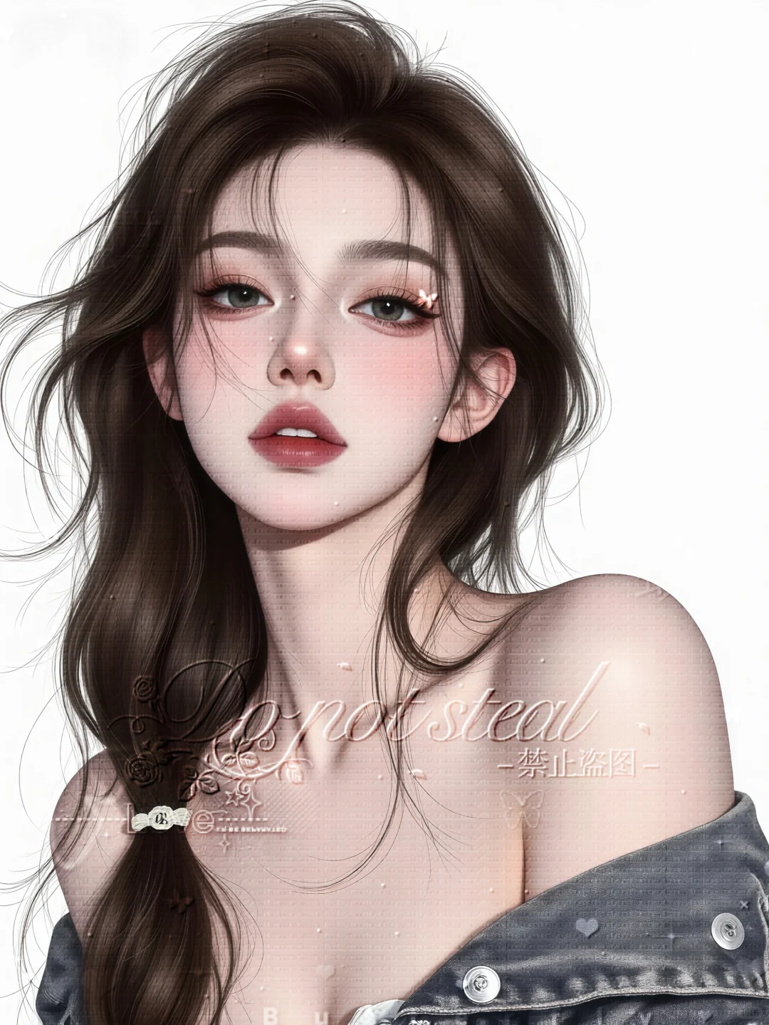 白底女头‖性感女神