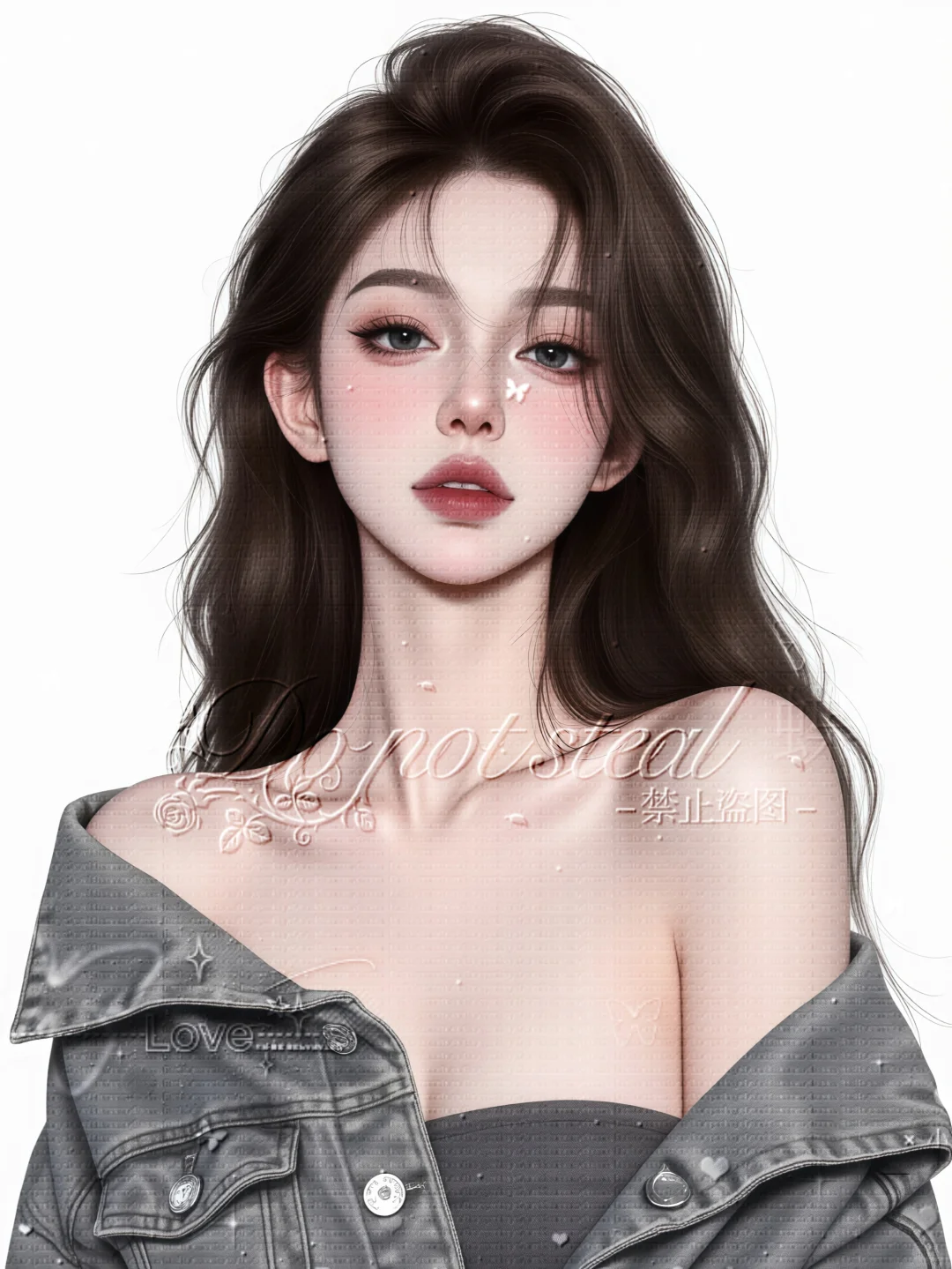 白底女头‖性感女神