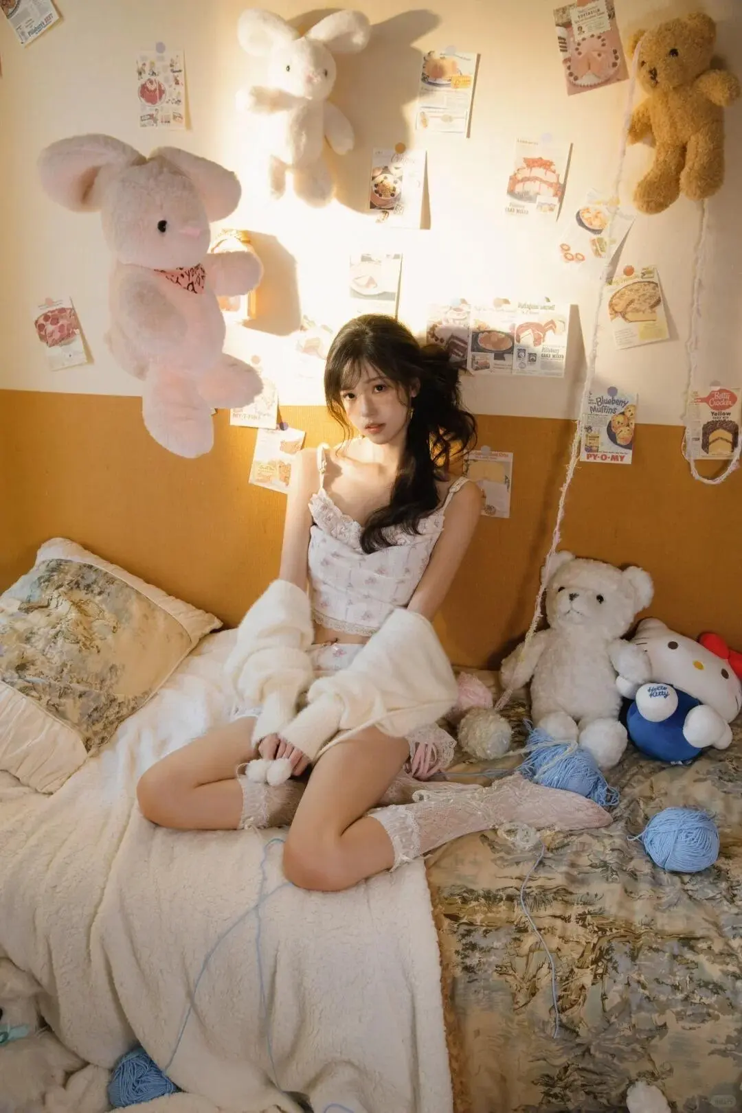 慵懒居家少女写真 | 午后阳光☀️