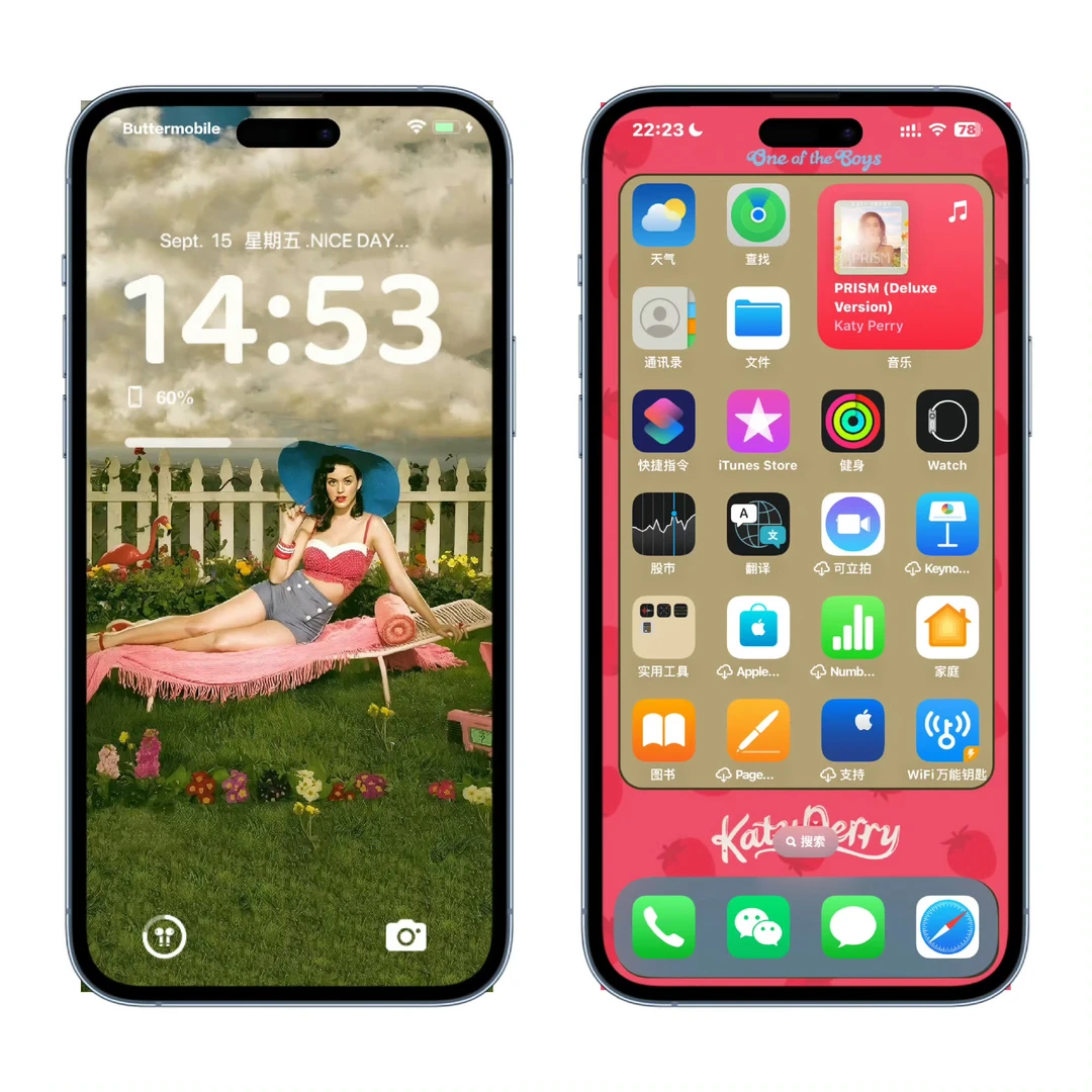 水果姐专辑主题苹果手机桌面壁纸分享