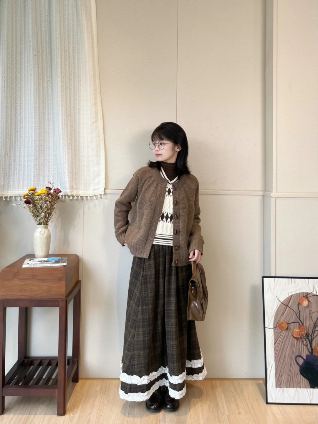 小个子日系复古穿搭 | 栗子味的冬天🌰
