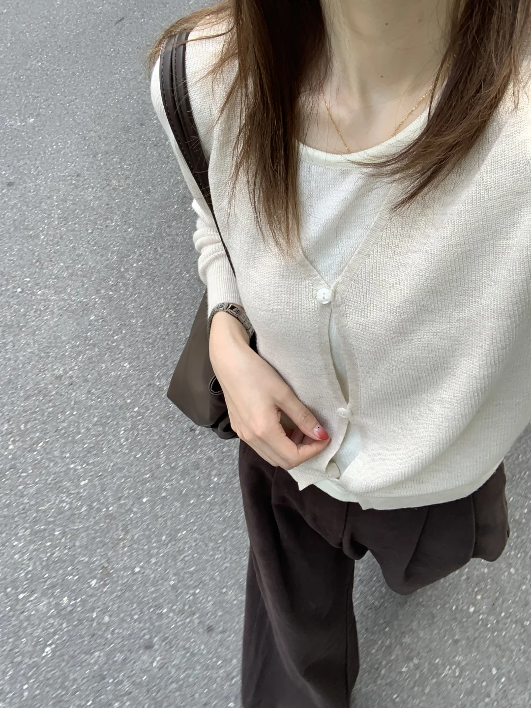 棕色系穿搭好有感觉呀！！