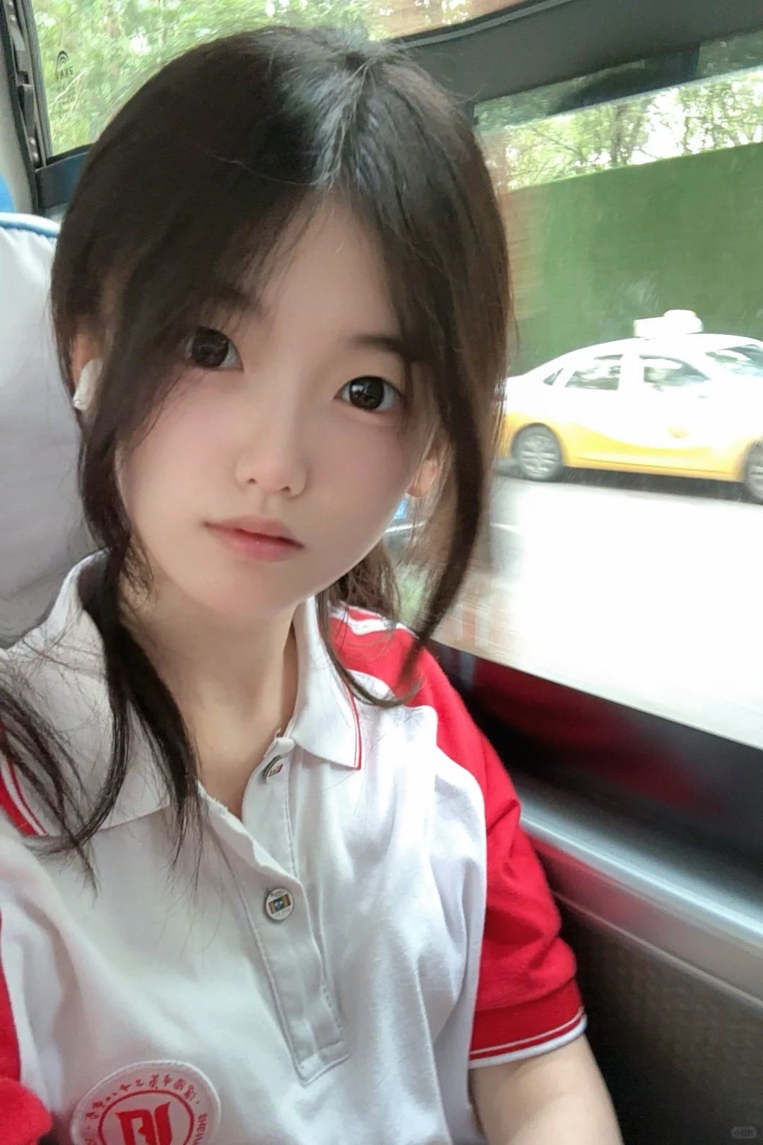 辽宁神颜美术生，运动会无数人围观，太太美了