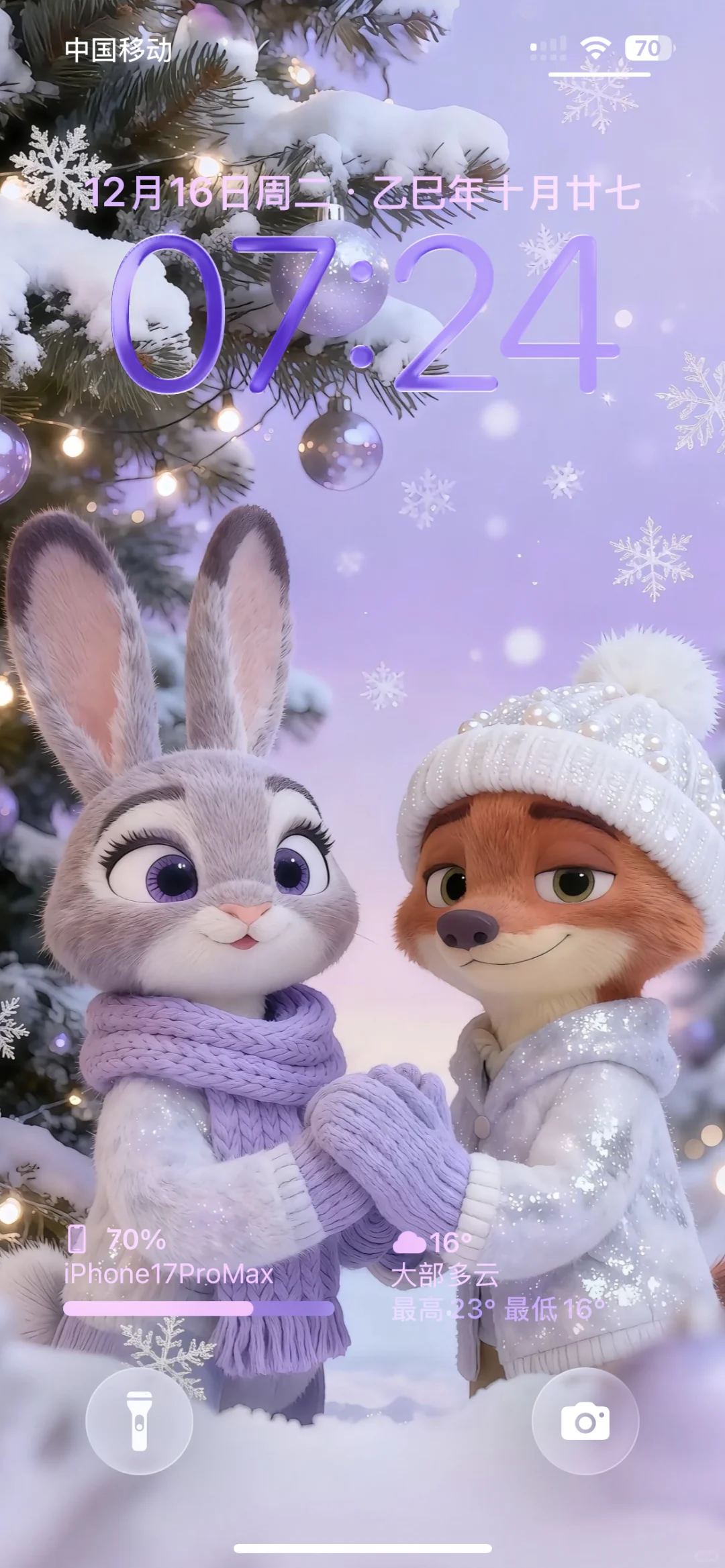 疯狂动物城壁纸🦊💗🐰4K超清全屏