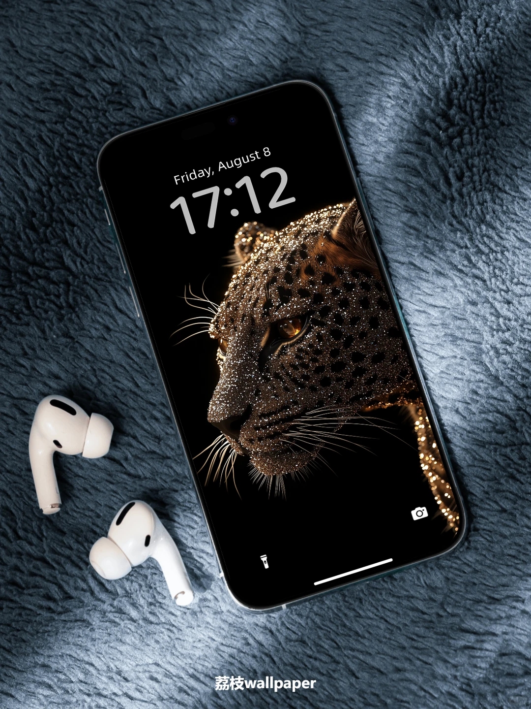 057｜简约高清ios26壁纸｜钻石豹