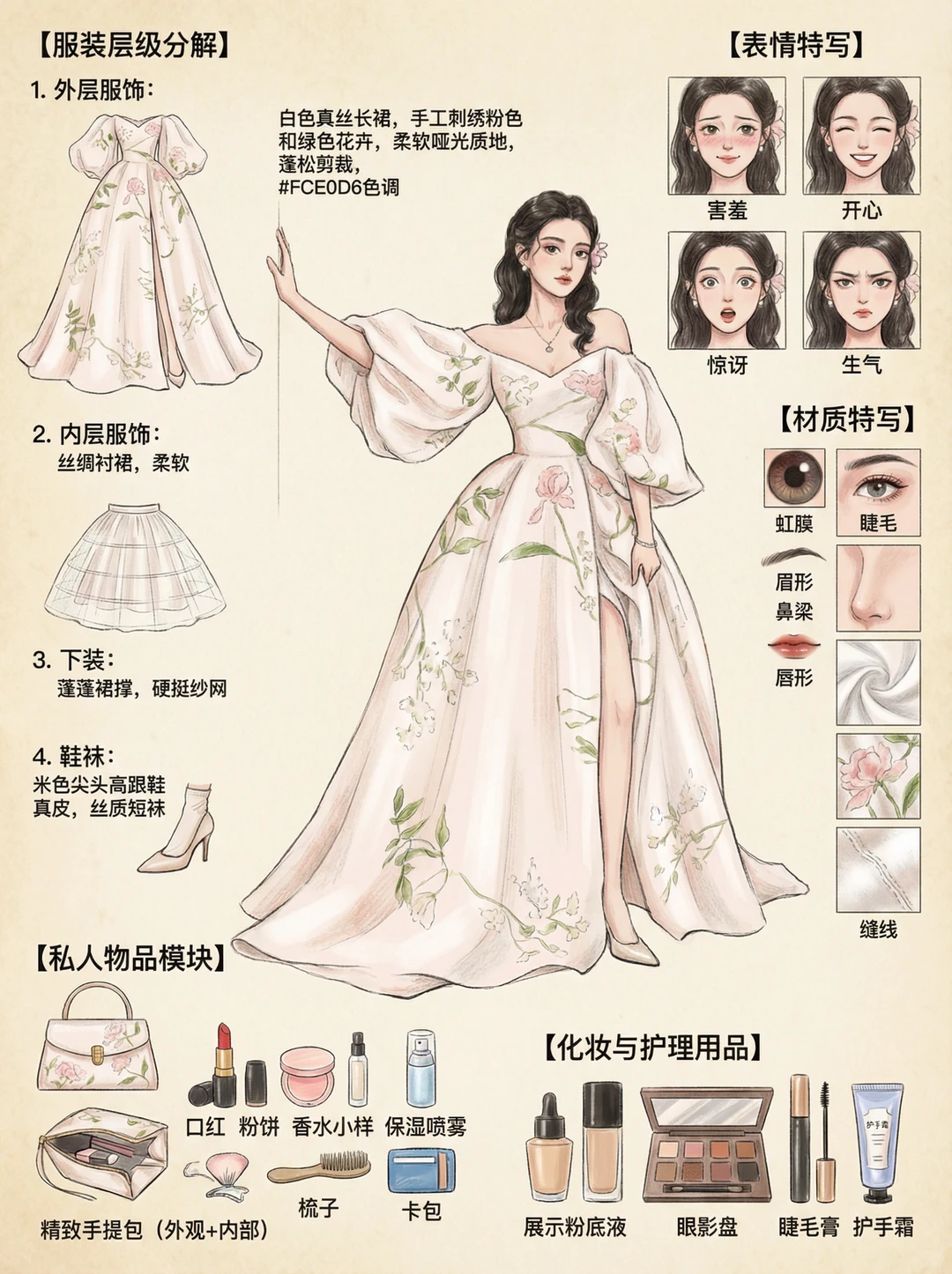 尖叫之夜女明星造型像素级拆解