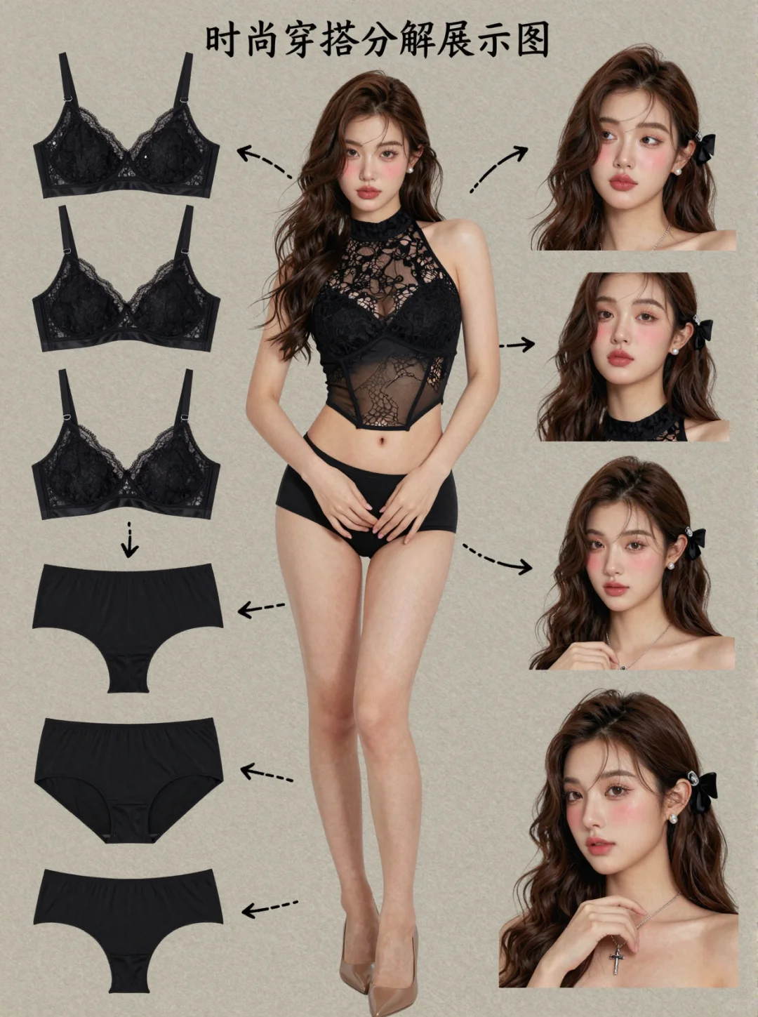 OOTD | AI内衣穿搭拆解分析