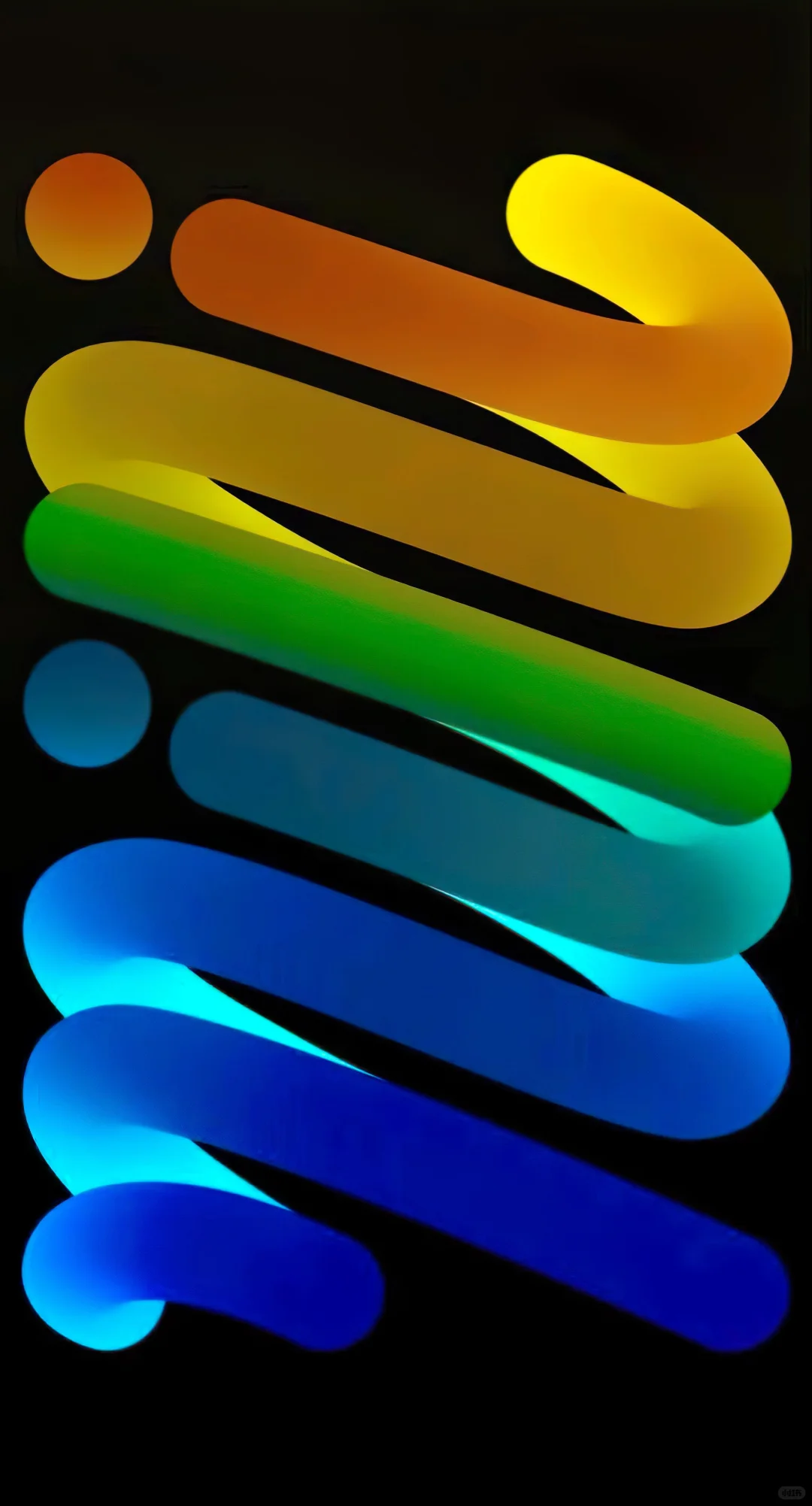 适合苹果安卓所有手机的壁纸渐变曲线