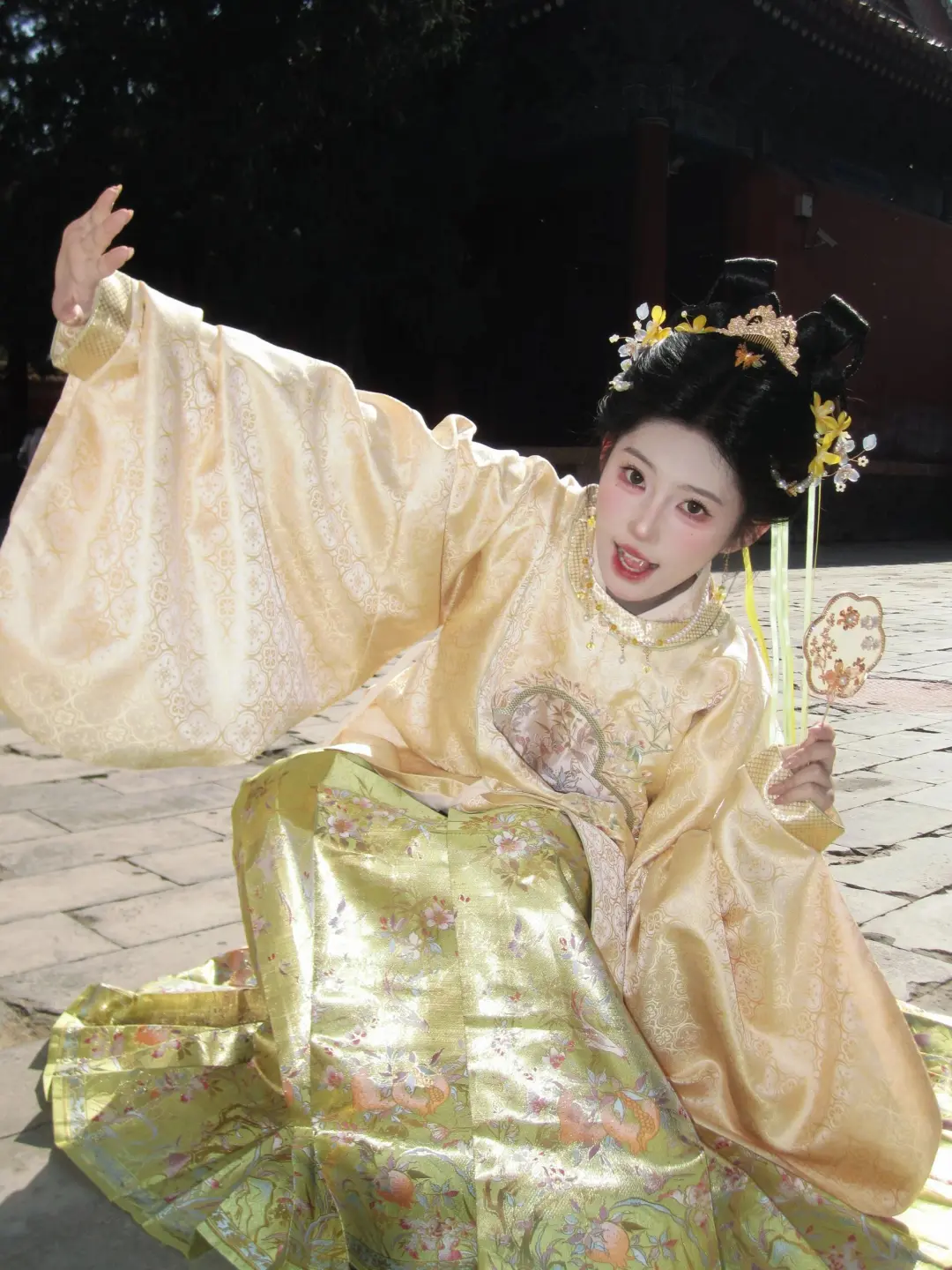 沈阳冬天的大明贵女，这波直接美出圈🥰