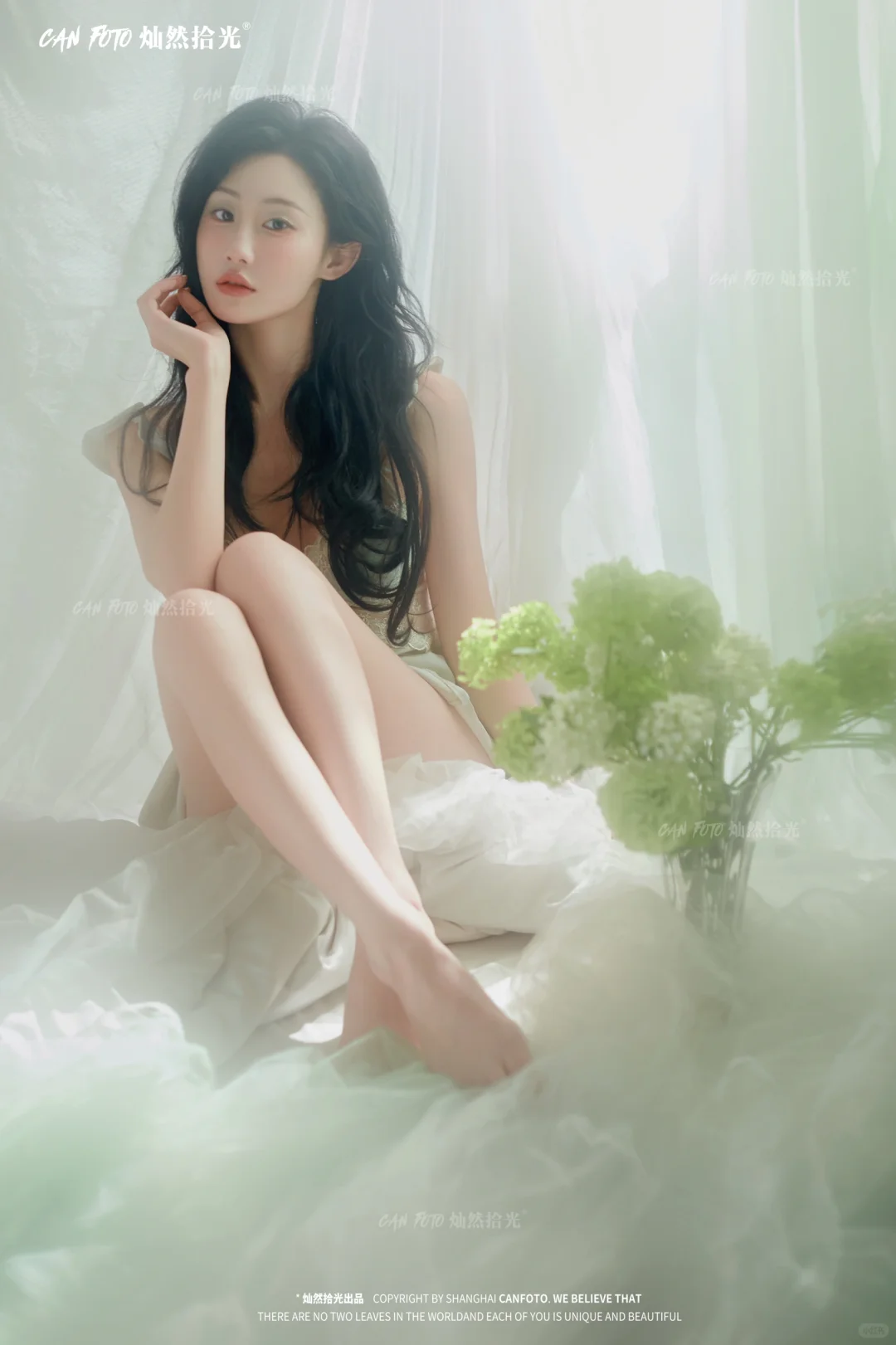 有一种小性感叫自洽的松弛感｜少女私房写真