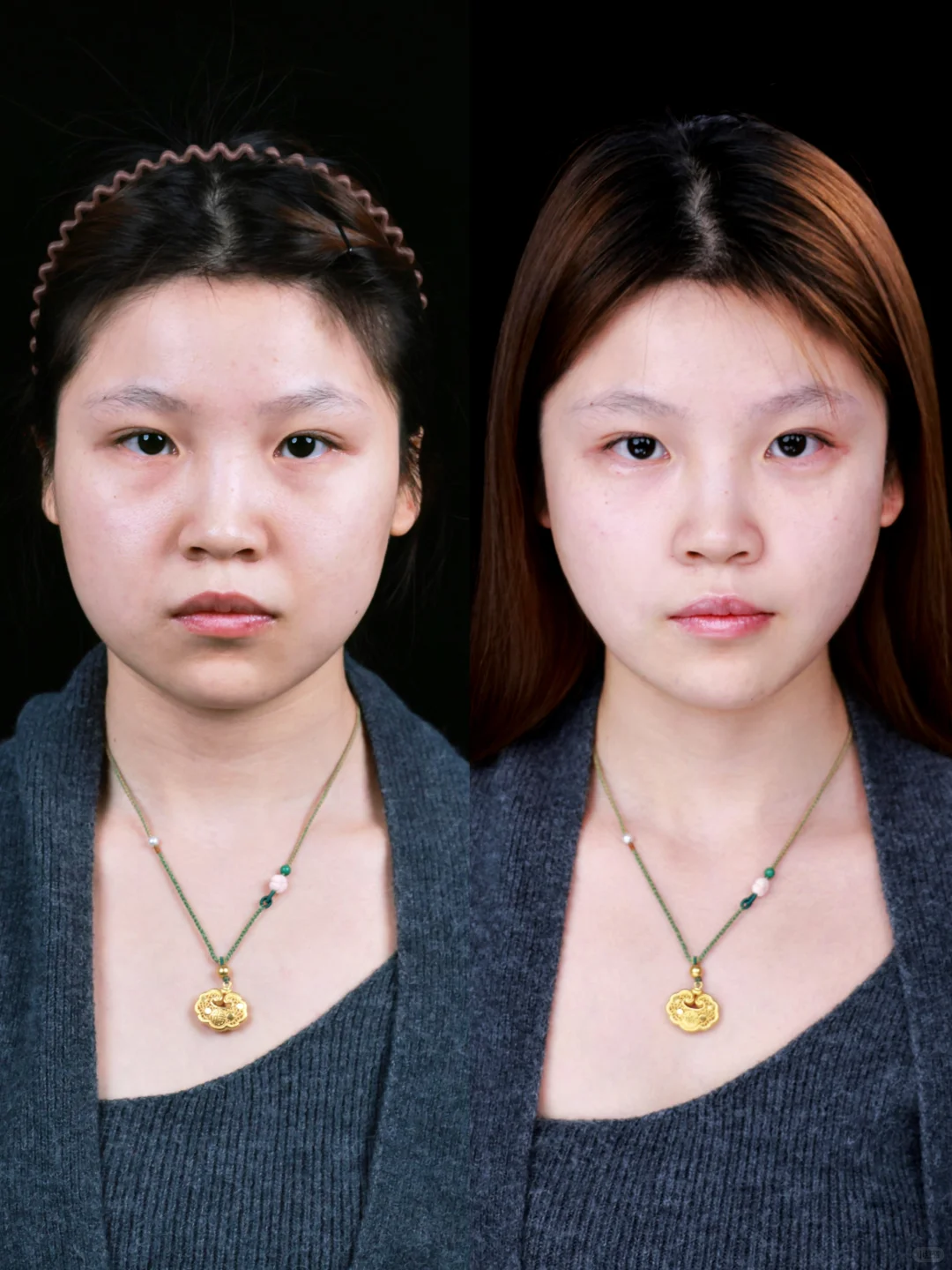 方圆脸的变美思路～