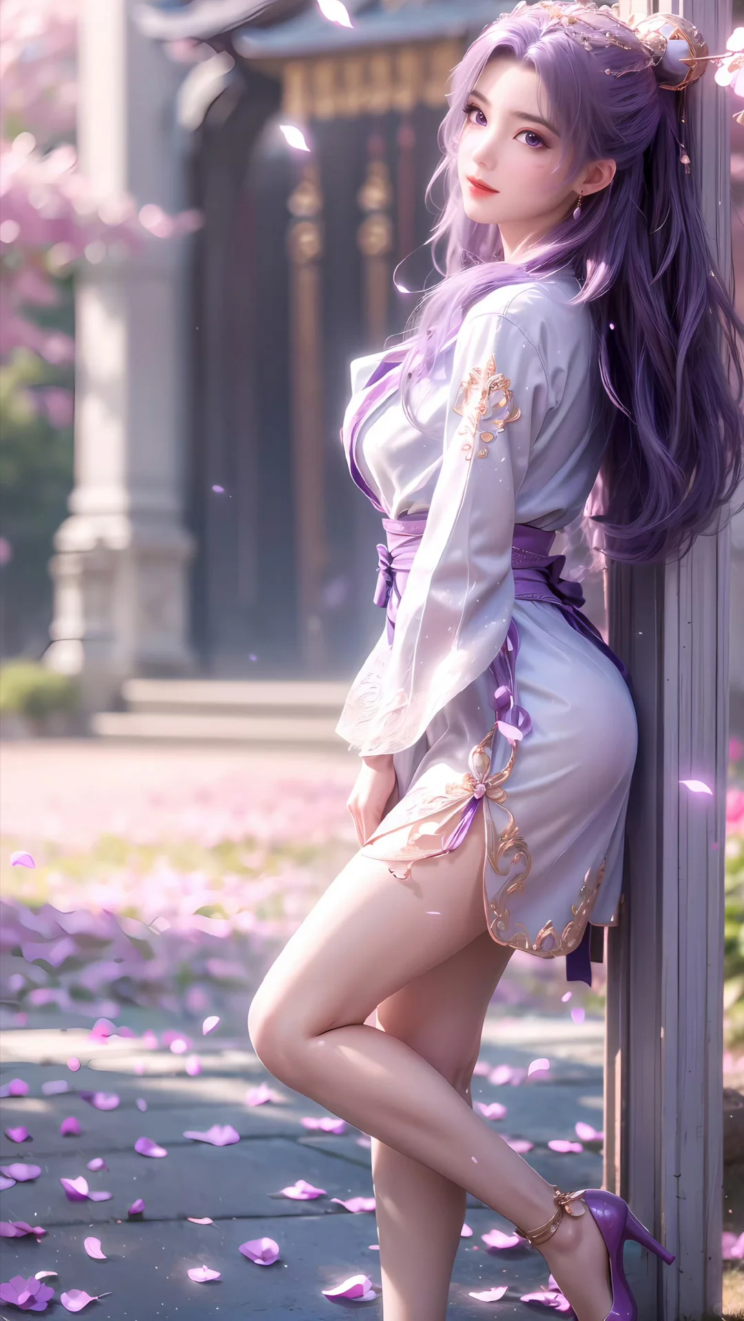 国漫女神云霄穿搭对比，好身材大长腿高颜值