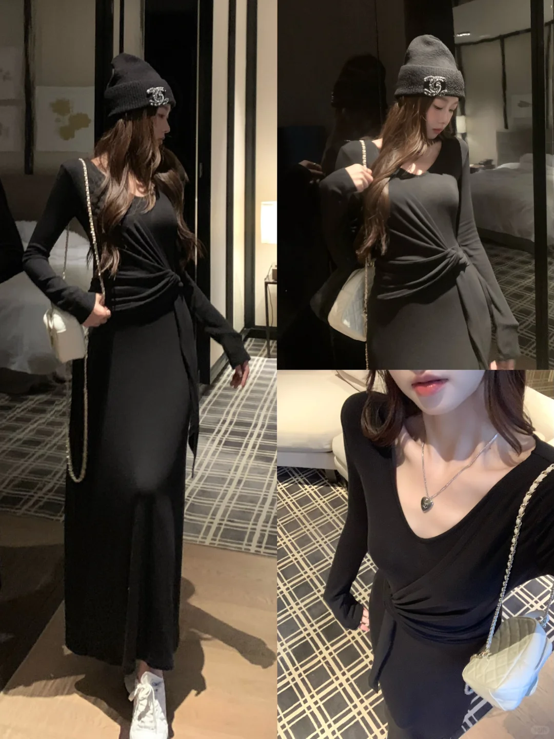 又是一条看了走不动道的绝美黑裙～