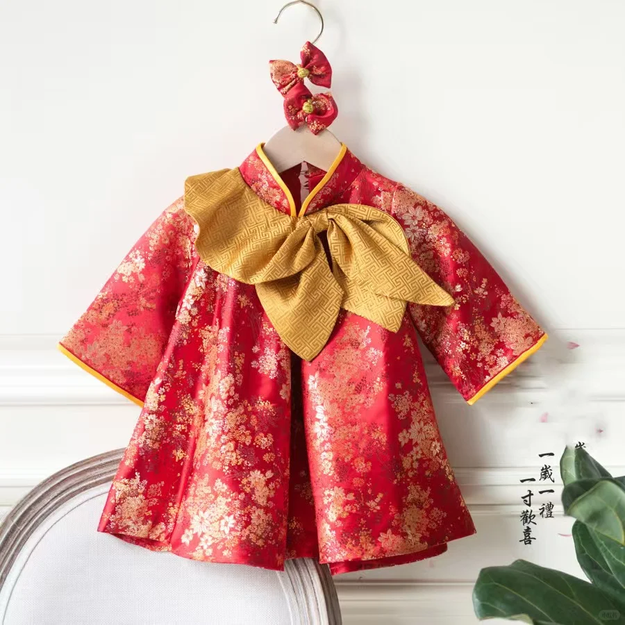 女宝中式周岁服选款指南🔥被问爆的仪式感穿