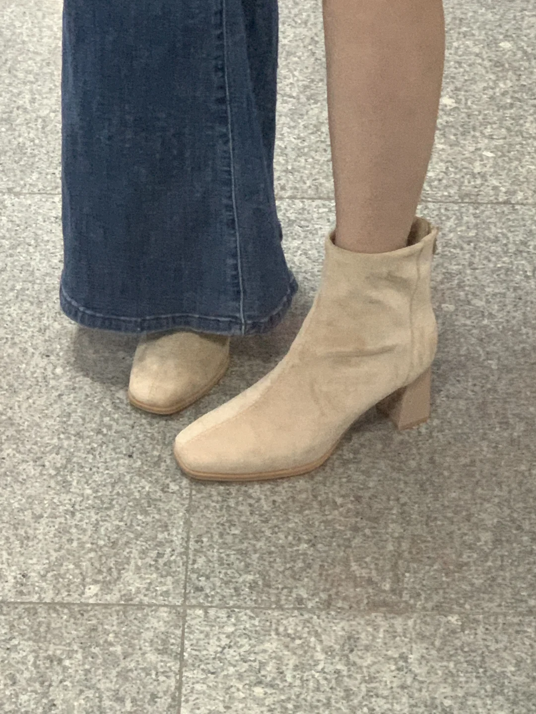 我嘞个7cm高跟短靴！成熟女人标配！