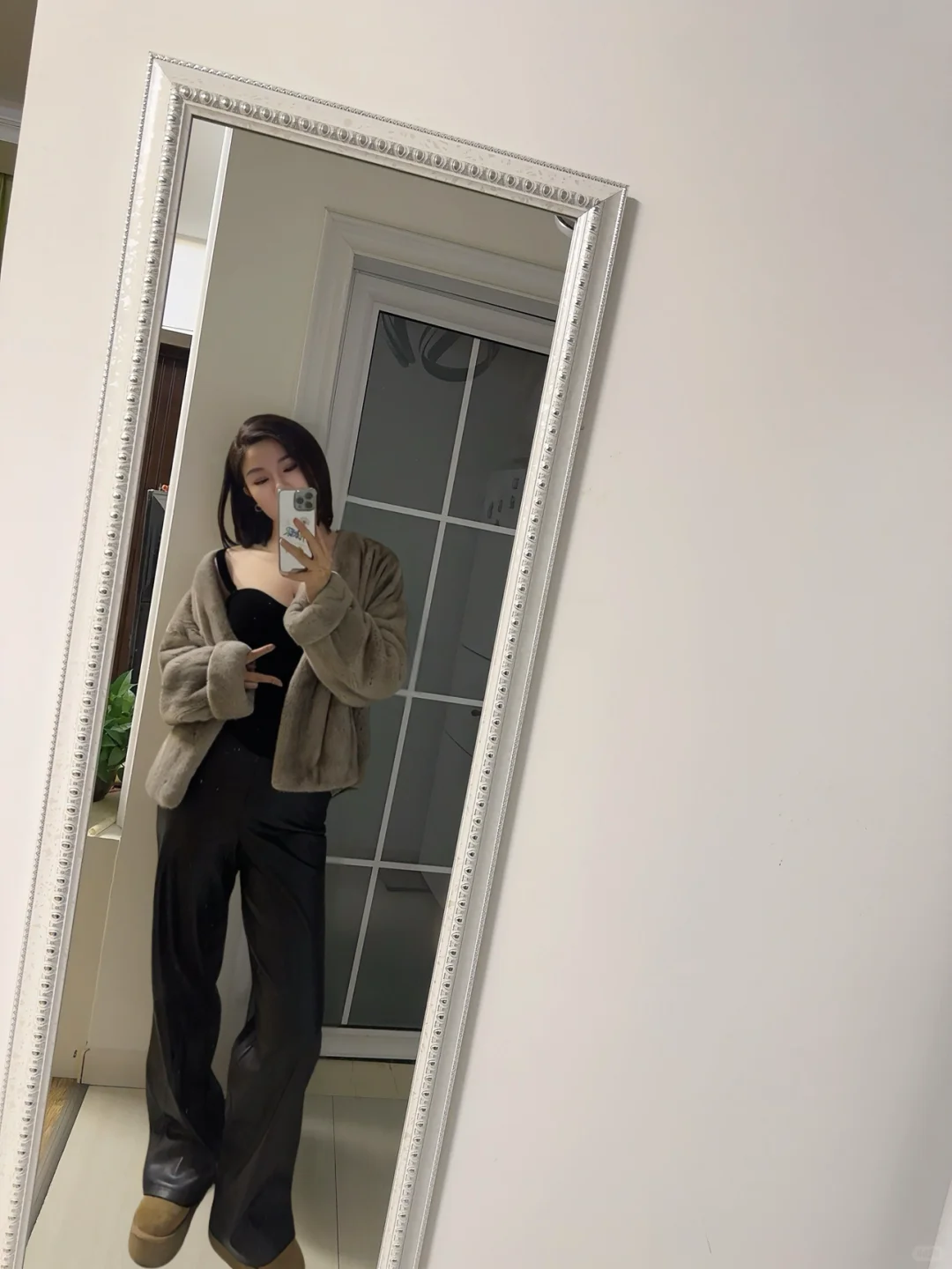 是我的矛盾特殊性 同时买了鱼骨吊带和貂皮