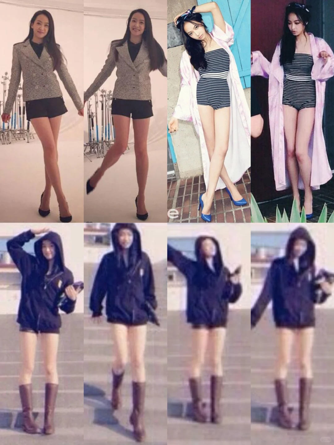 复习一下Victoria时期宋茜的名品美腿