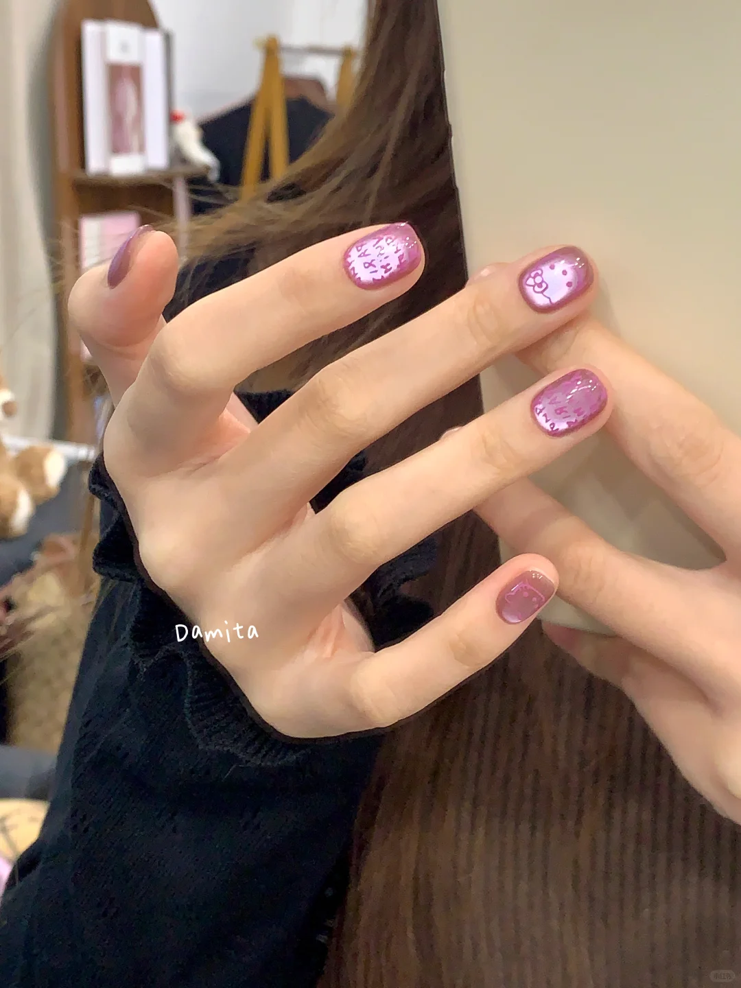 新品预告live｜玫粉色芭比Kitty美甲！💗🛍