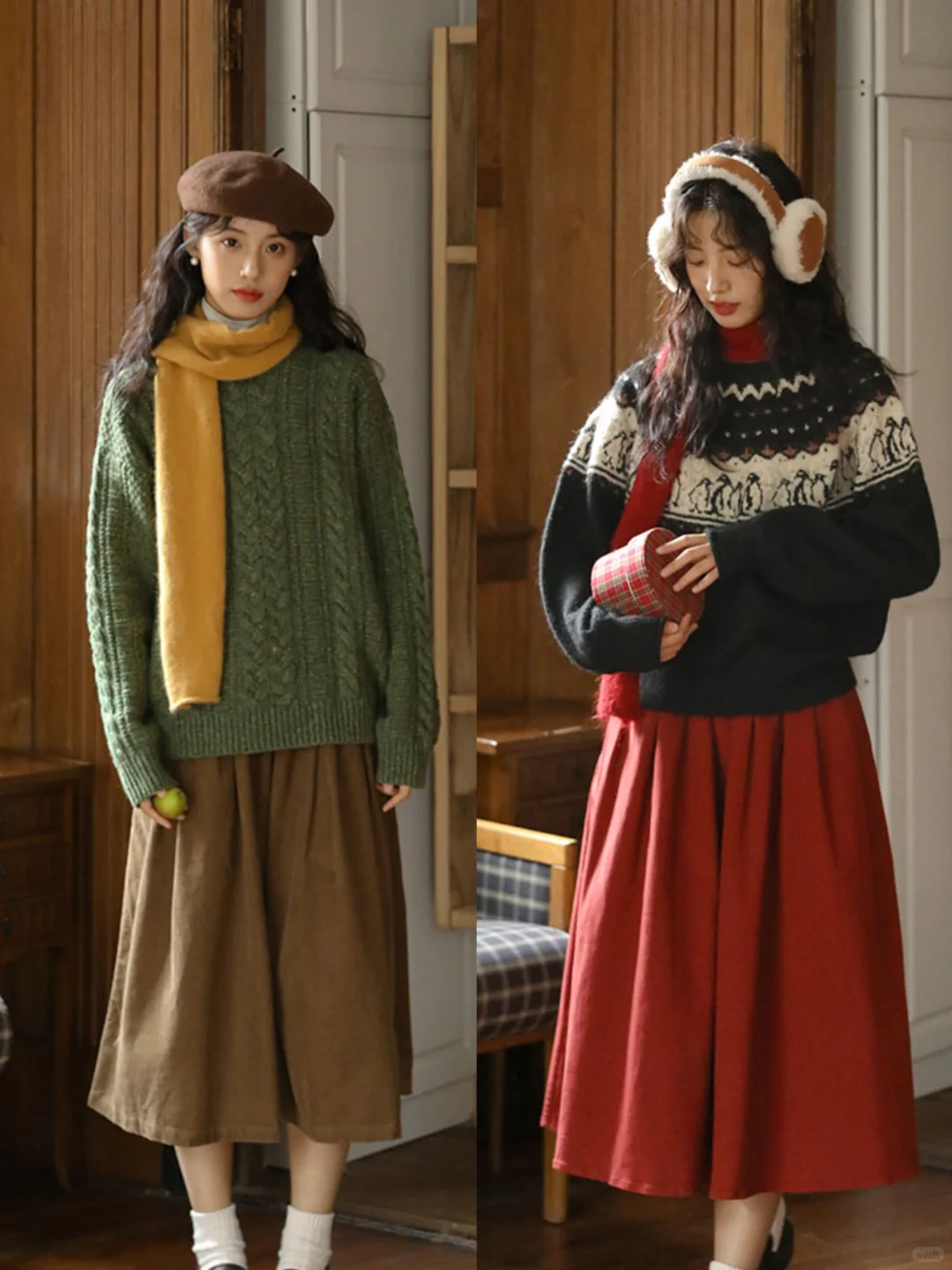 8️⃣套日系穿搭合集/简直是冬日温柔本柔