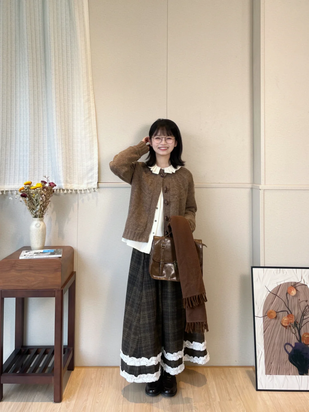 小个子日系复古穿搭 | 栗子味的冬天🌰