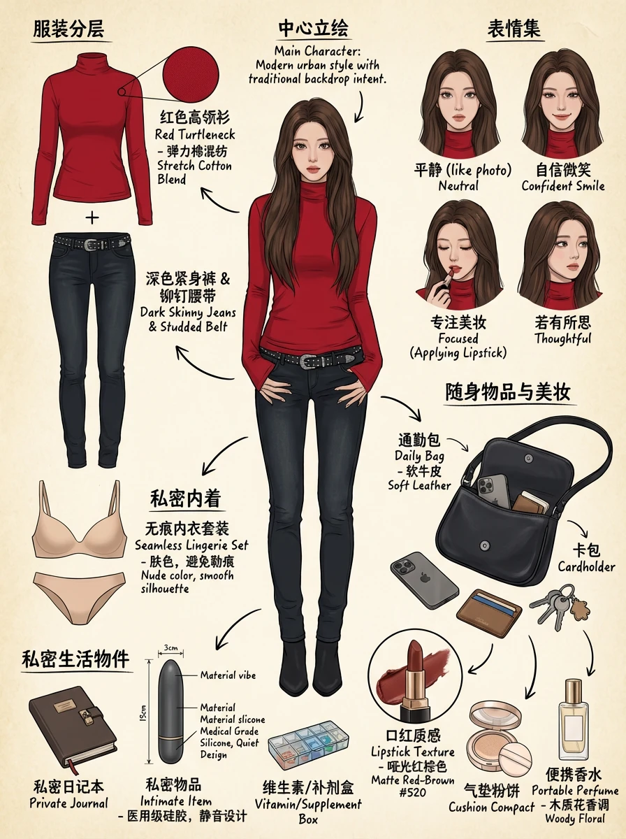 👗沉浸式穿搭解析 | 可盐可甜的百变图鉴✨