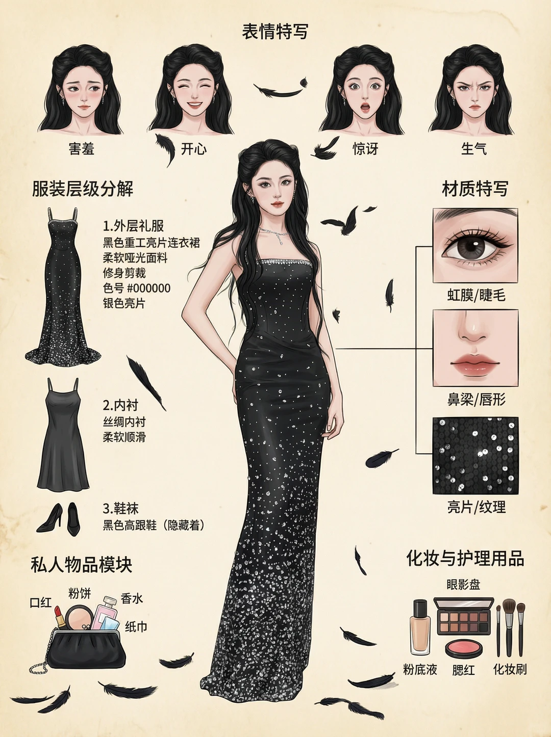 尖叫之夜女明星造型像素级拆解