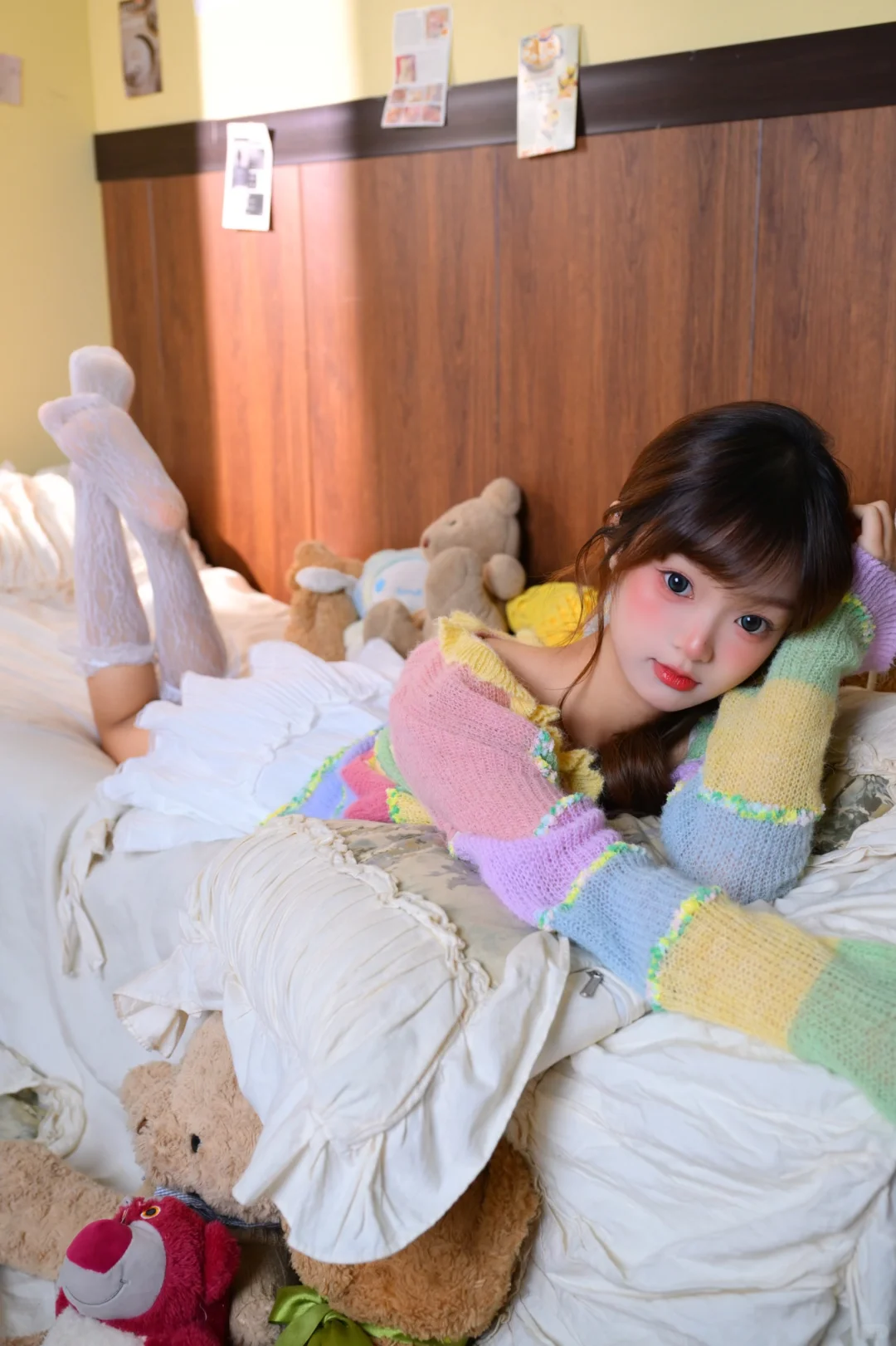 📷｜小熊和我一起睡觉🧸