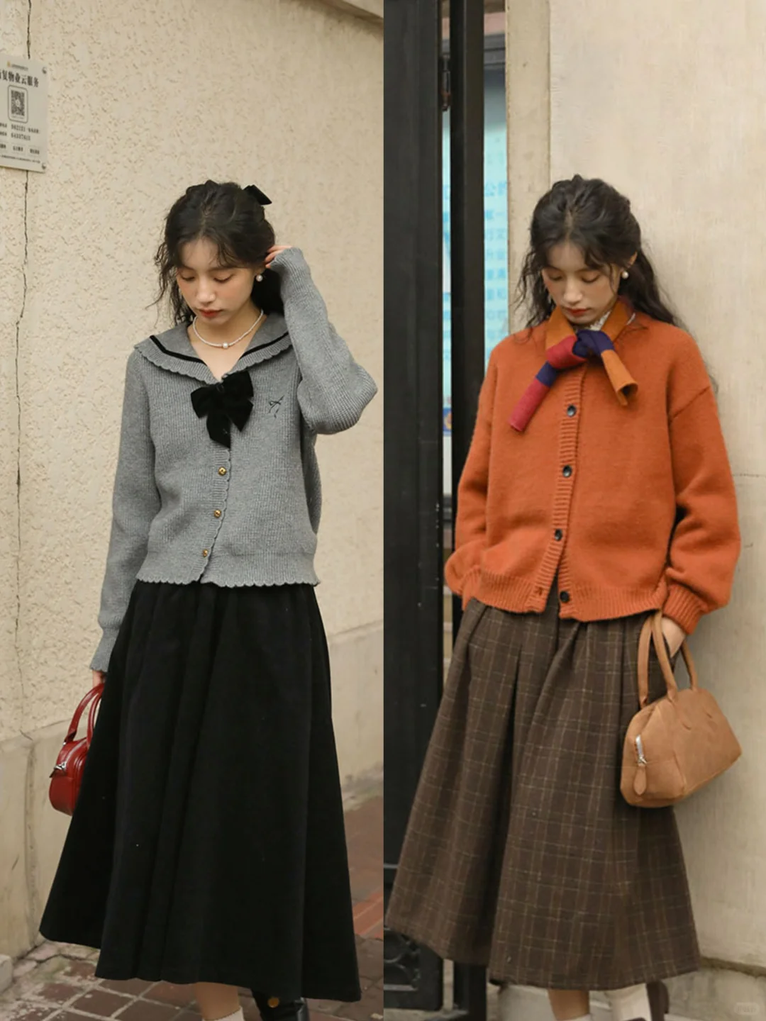 8️⃣套日系穿搭合集/简直是冬日温柔本柔