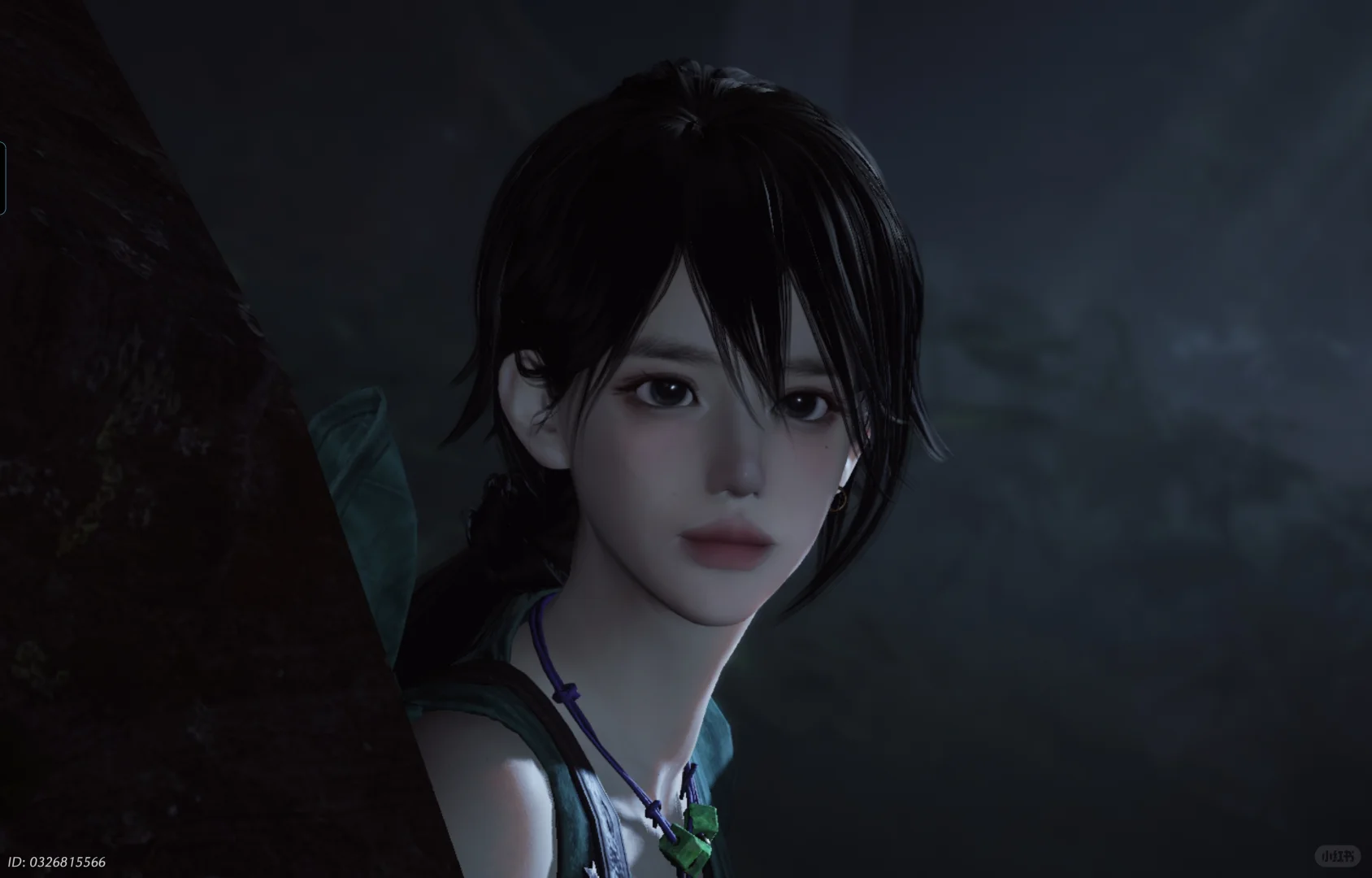 如此灵动的一张脸