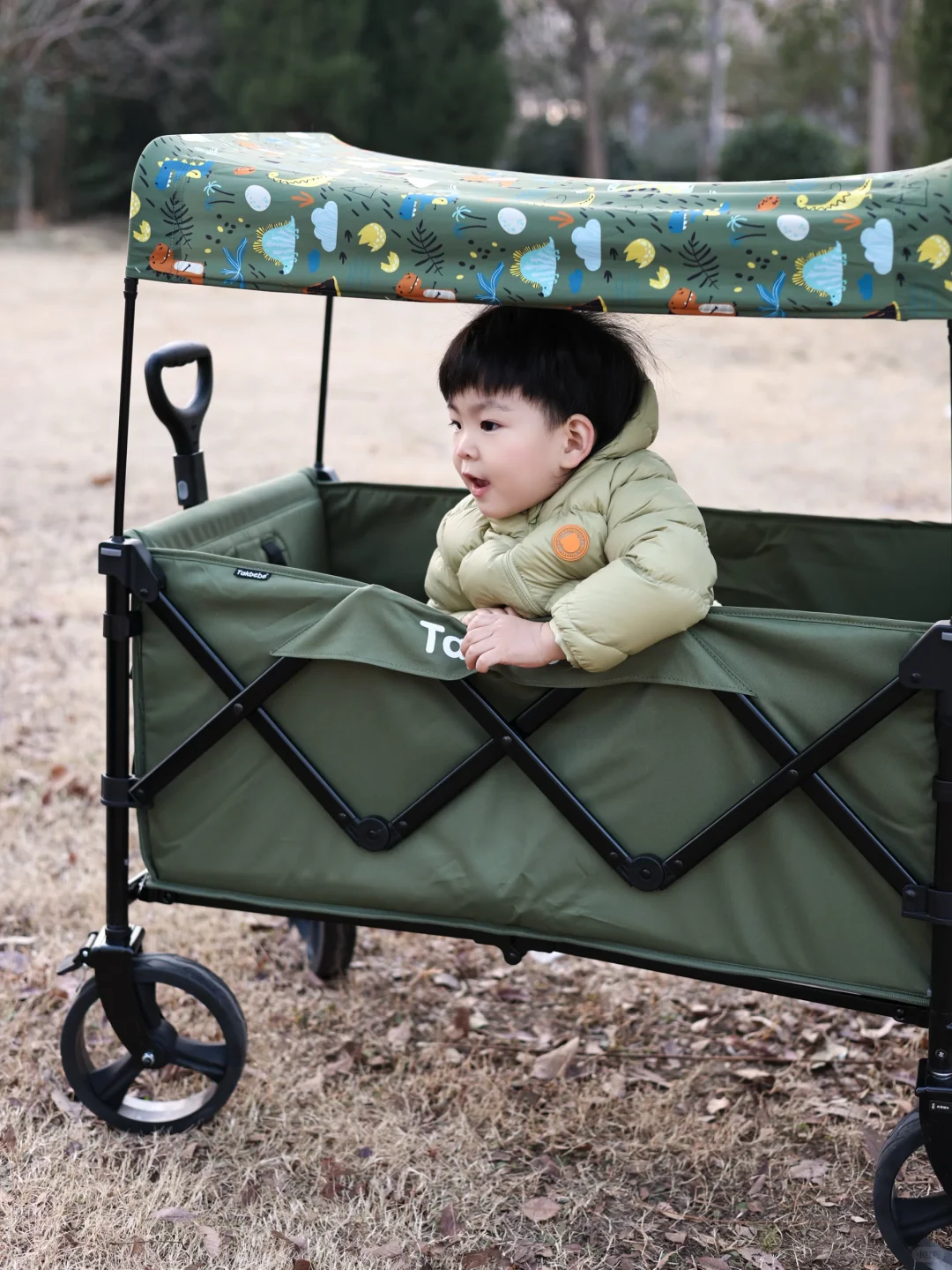 带娃露营的快乐，全靠这辆takbebe双旅车✨