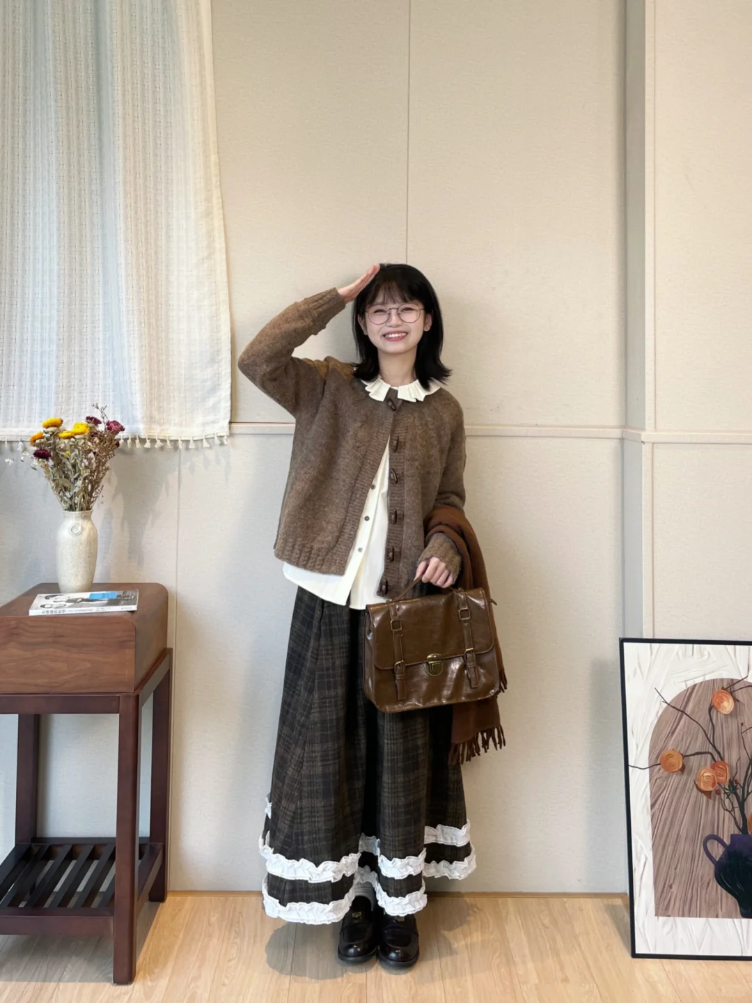 小个子日系复古穿搭 | 栗子味的冬天🌰