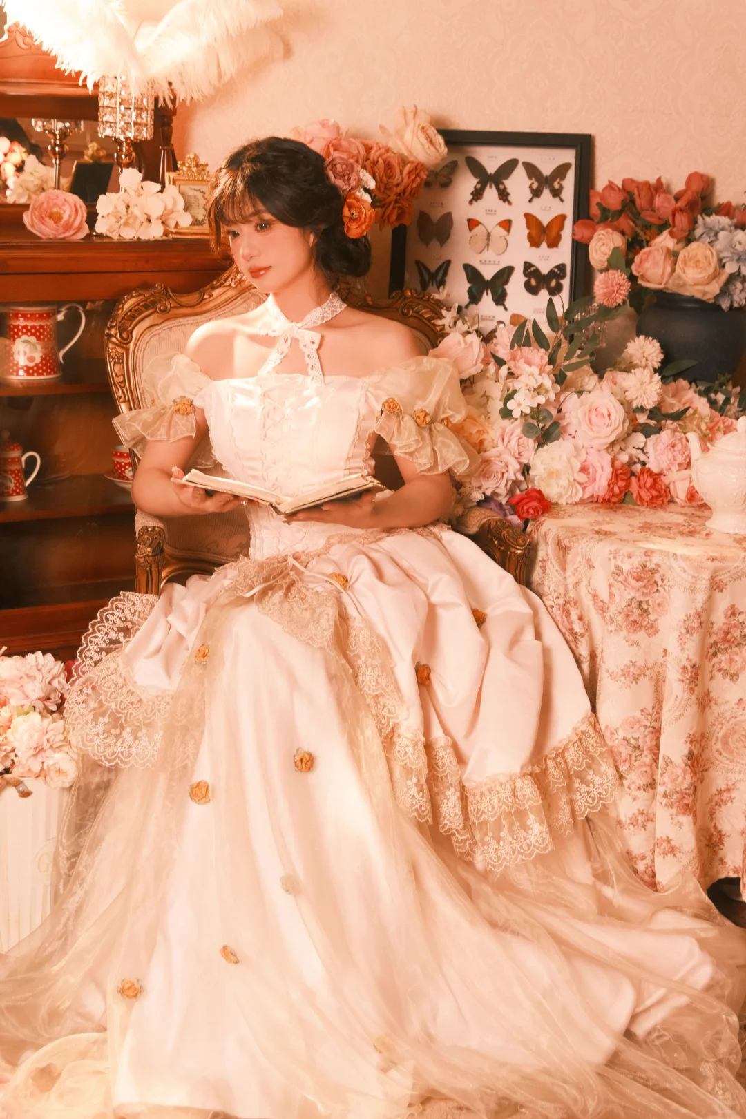 洛可可风油画少女🦋