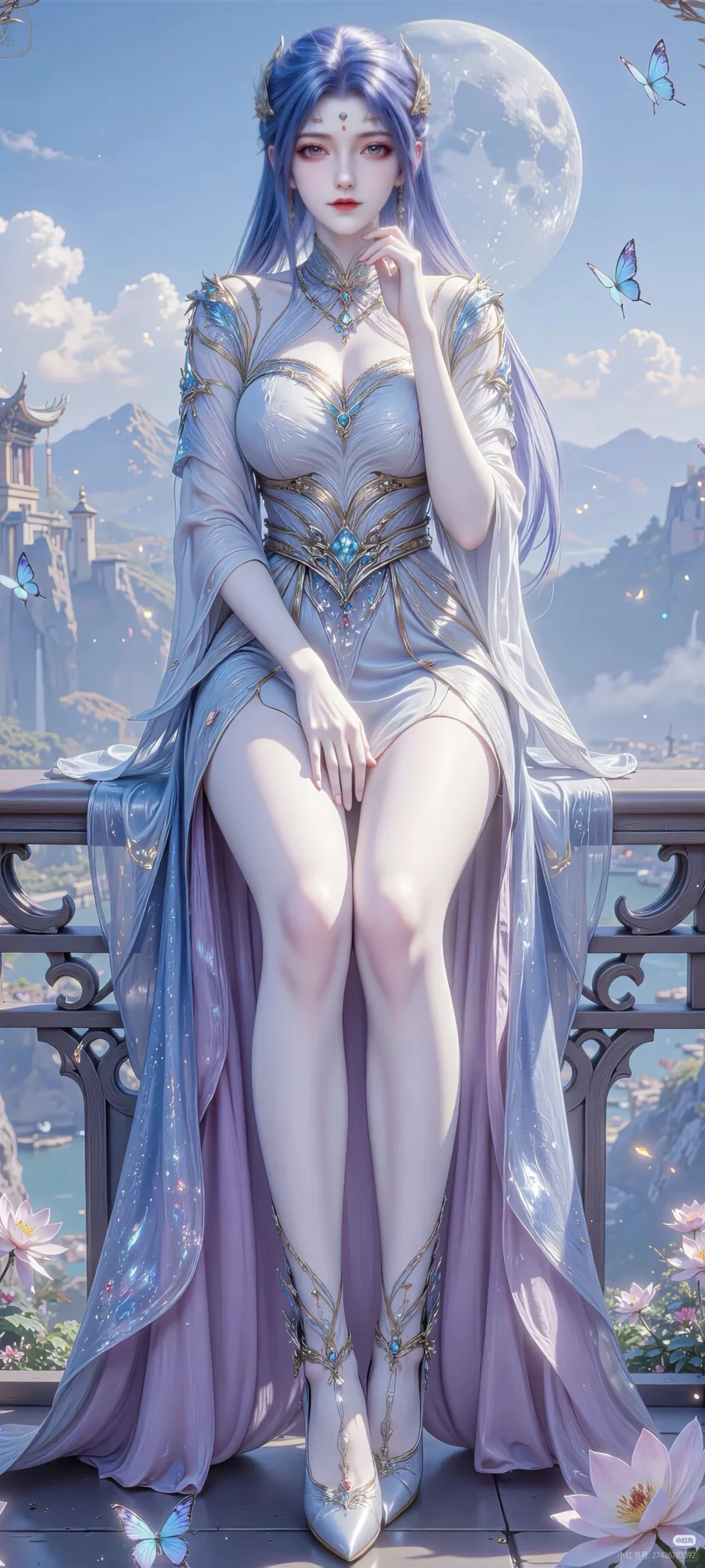 这仙气飘飘的美神，谁懂啊？！