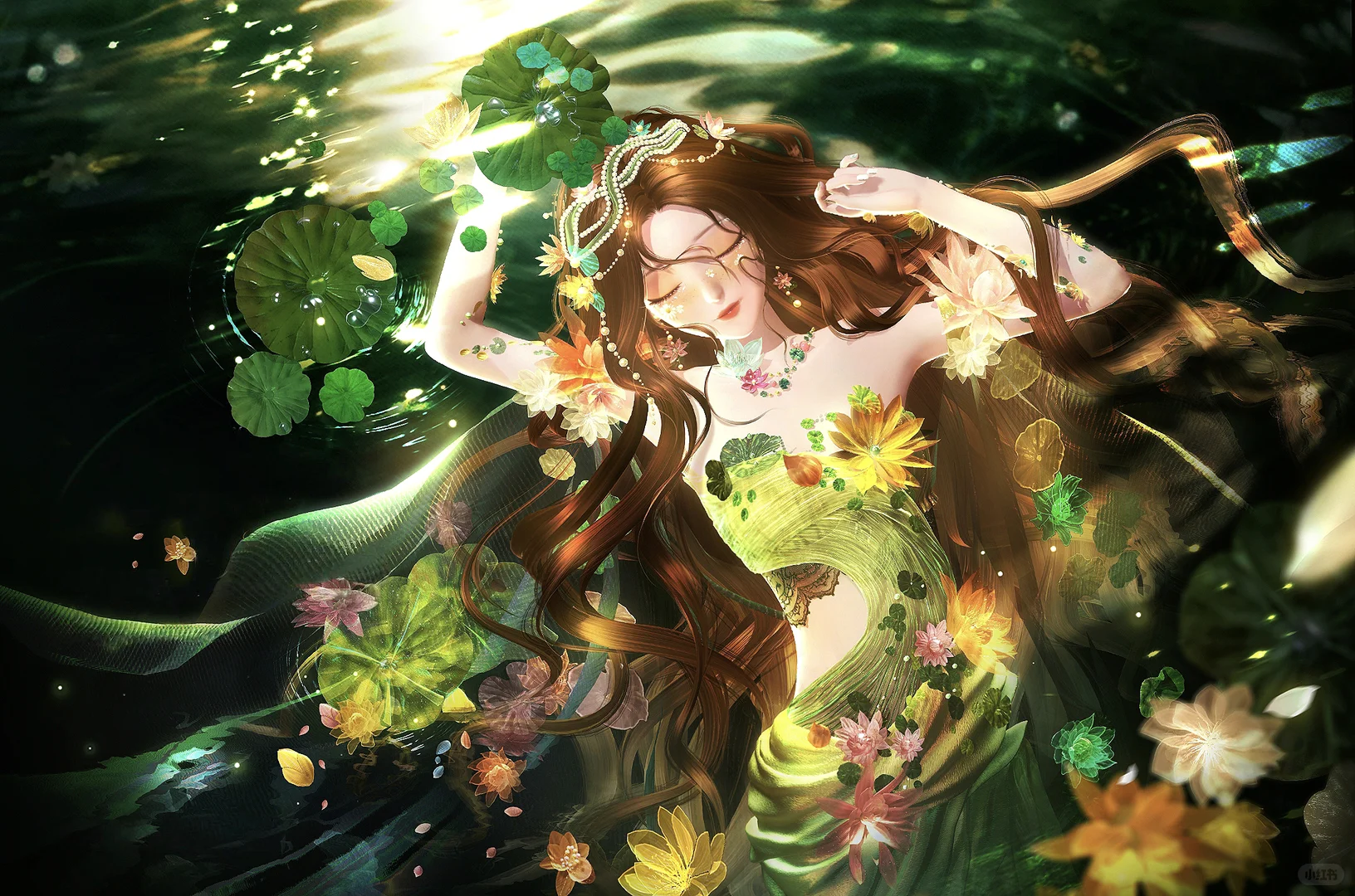 闪暖｜闪•涟套装•细节海报•去字高清修复