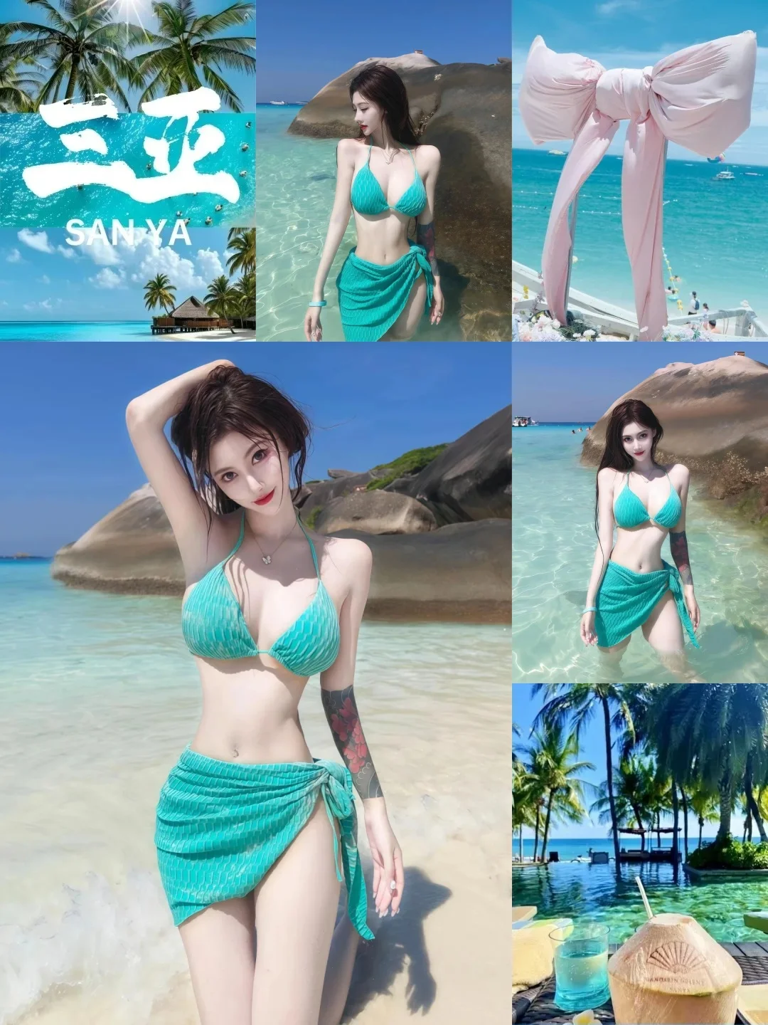 三亚旅拍📸299全包的快乐，体验感绝了❗