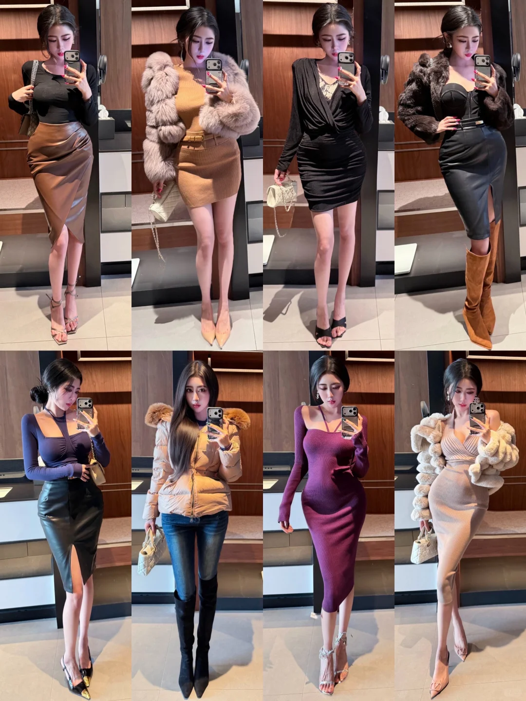 成熟女性的都市精致穿搭