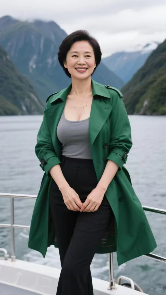 成熟裹满风情，48岁的阿姨闪耀登场