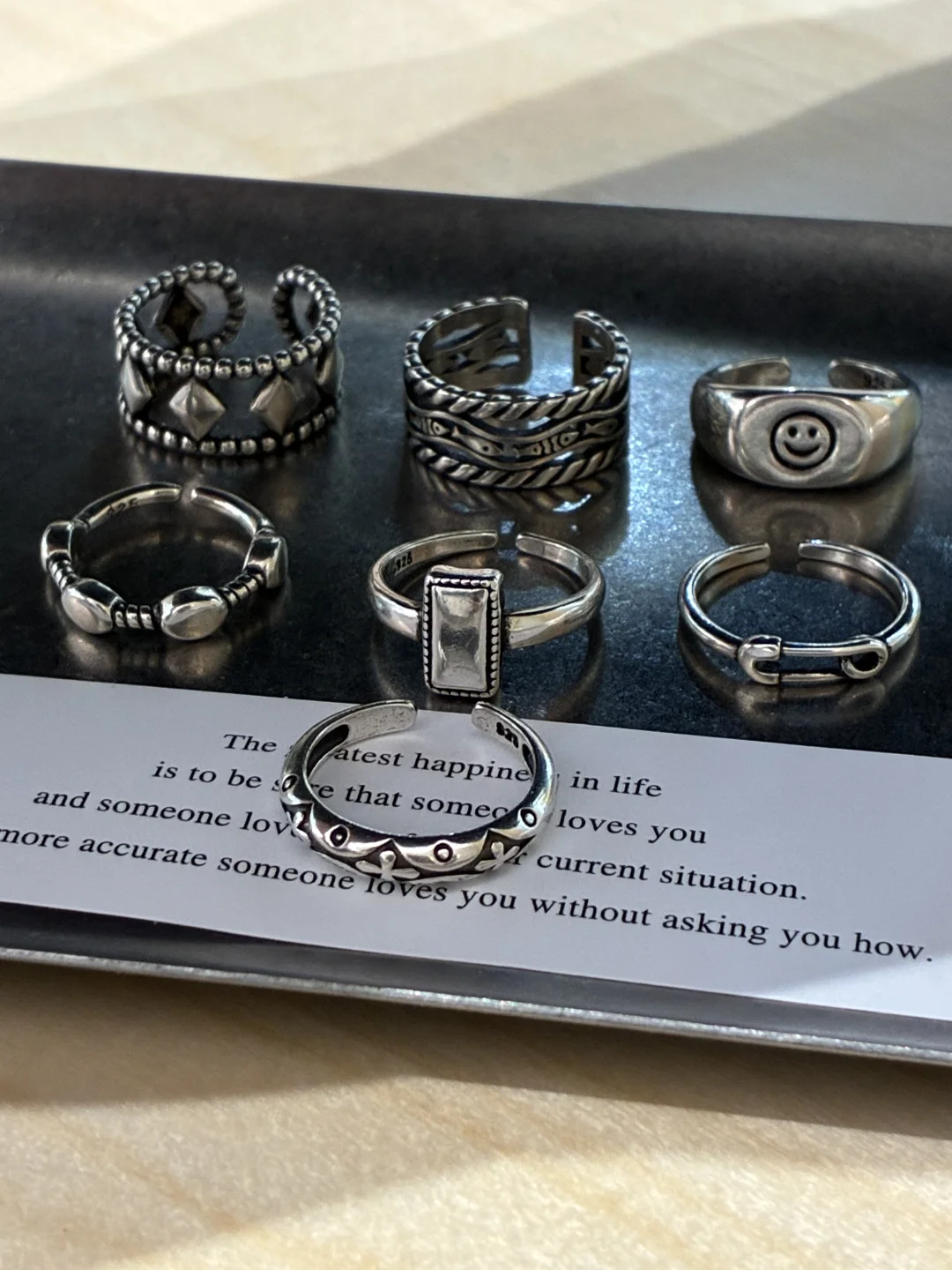 🤍一些韩女味很浓的尾戒合集～💍