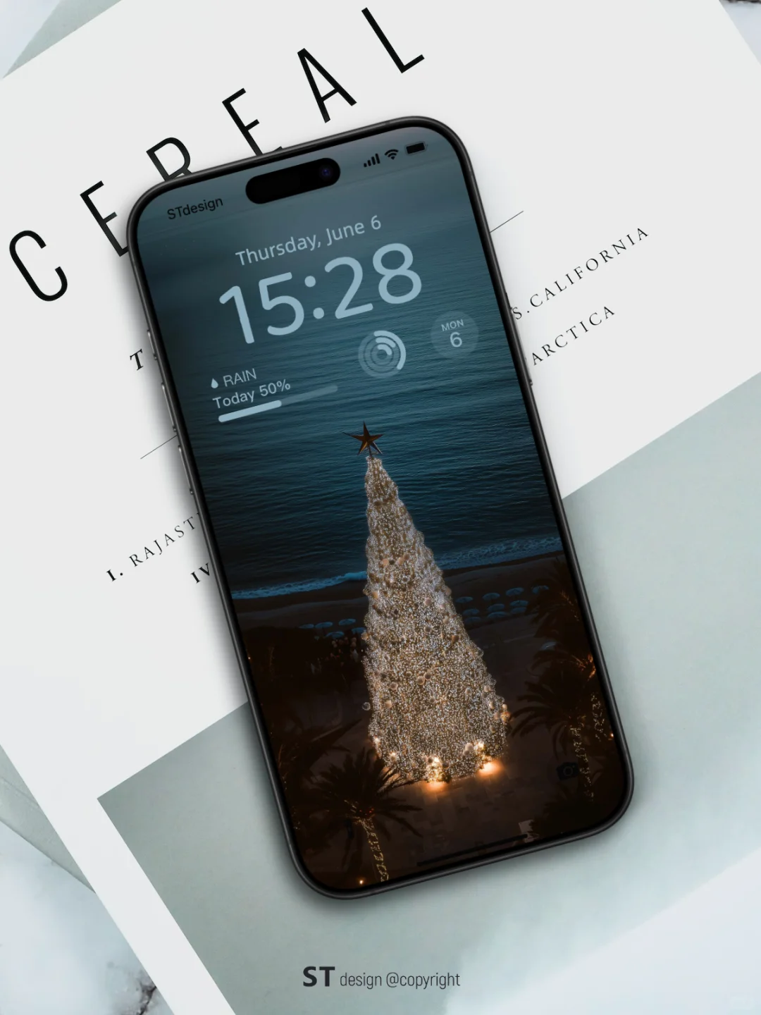 海边圣诞｜圣诞壁纸/高级氛围感/iphone17