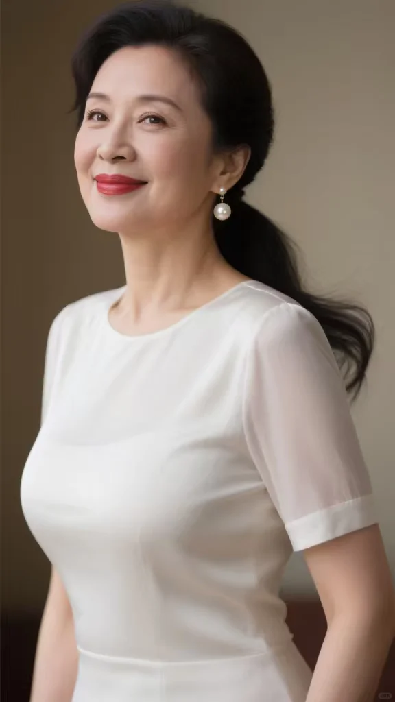 成熟魅力秘诀，48岁阿姨的气质把控