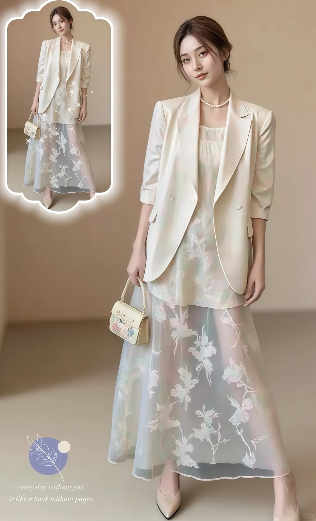 闺蜜穿vs自己穿、这套真的太美了！