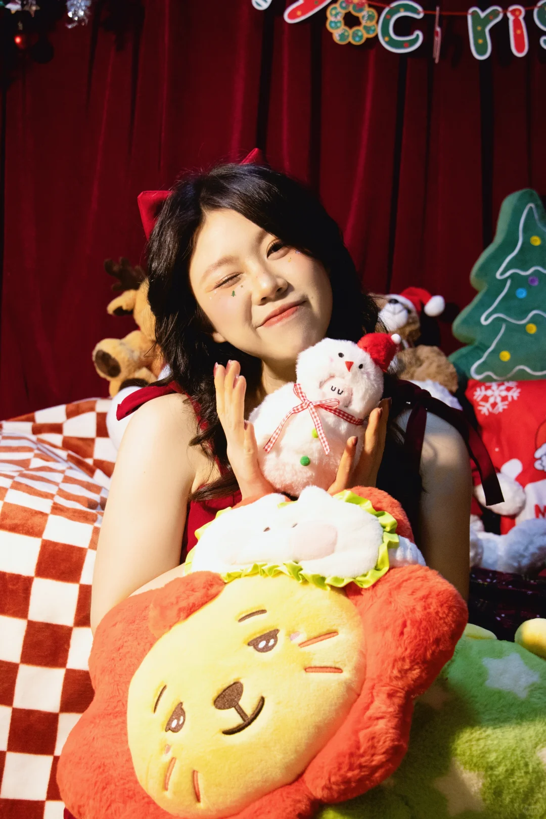 圣诞写真｜今天是温馨的圣诞小熊啦~🎄