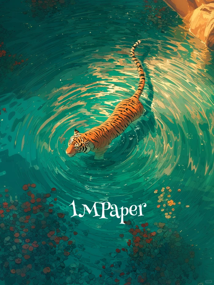 猛兽壁纸 l 虎跃深潭