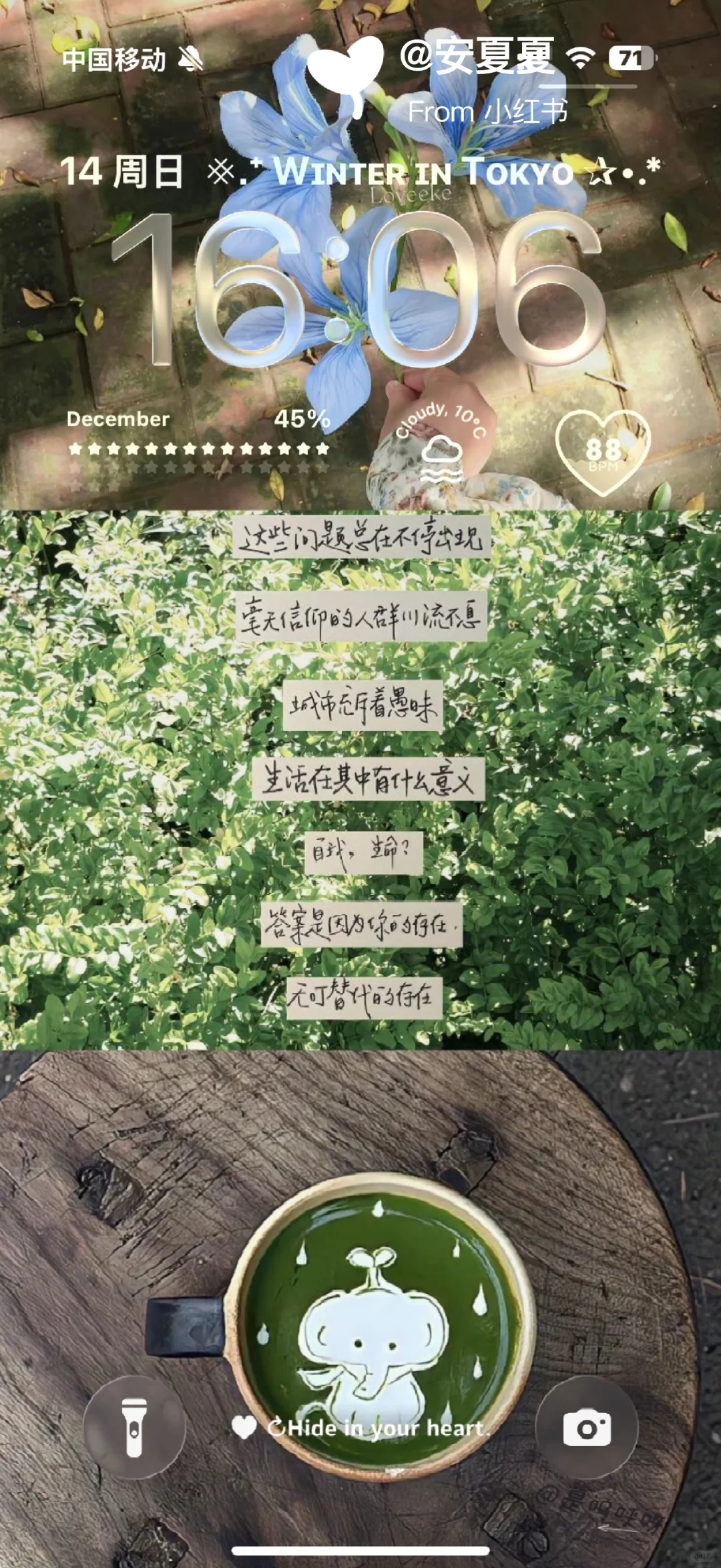 有一天，我不再把离别当失去ins壁纸