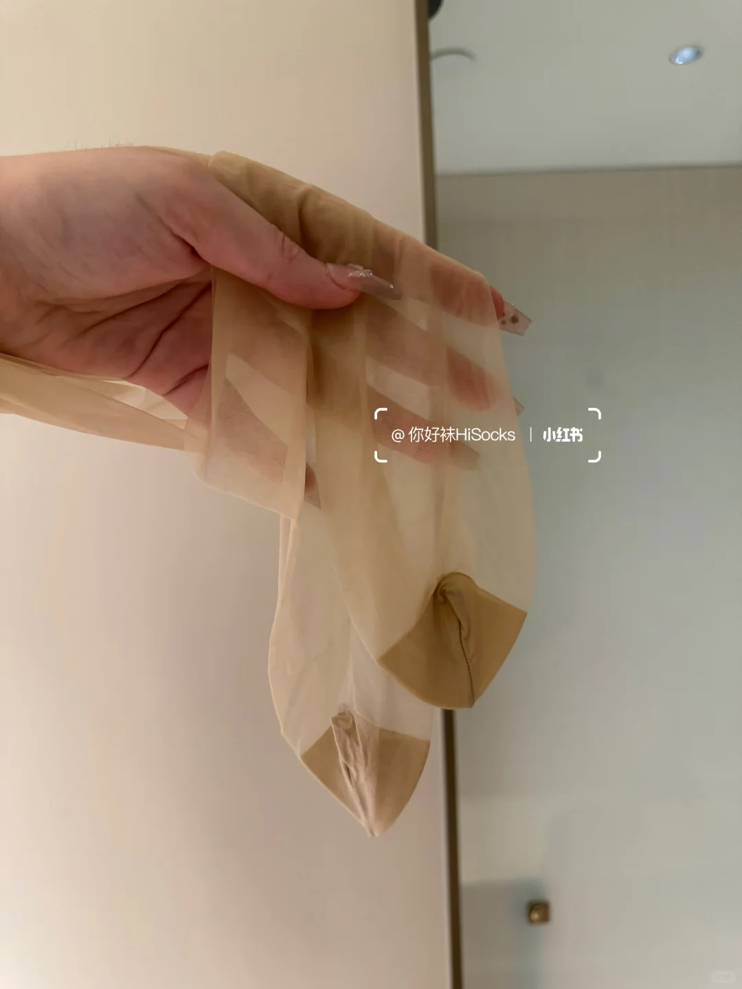 啊啊啊超清透的脚尖加固丝袜太好看了吧～！