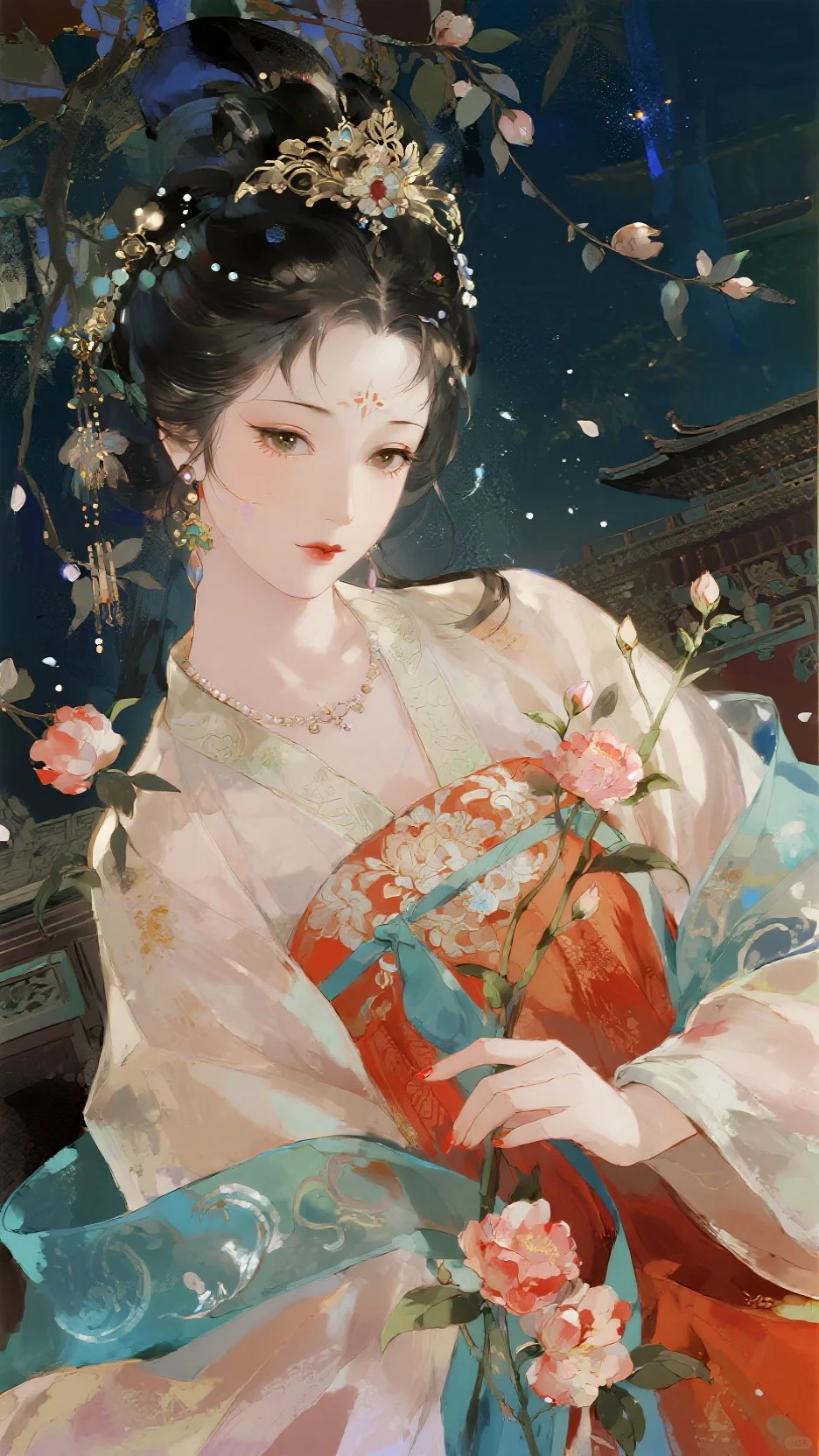 二次元古风美女